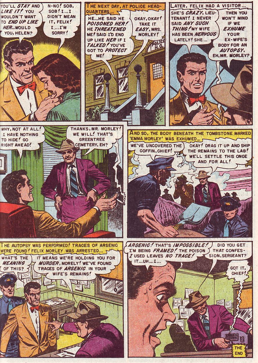 Read online Crime SuspenStories comic -  Issue #8 - 16