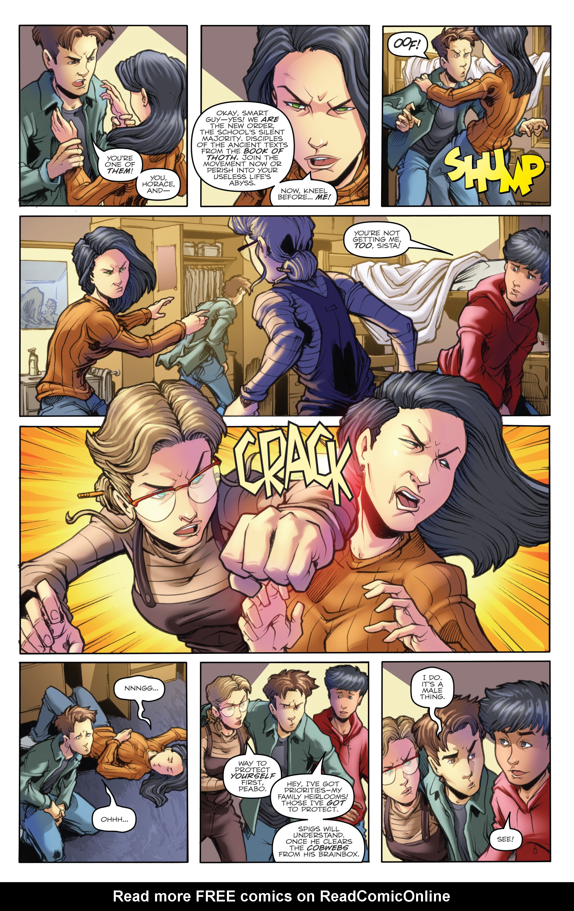 Read online Creeple Peeple comic -  Issue #3 - 8