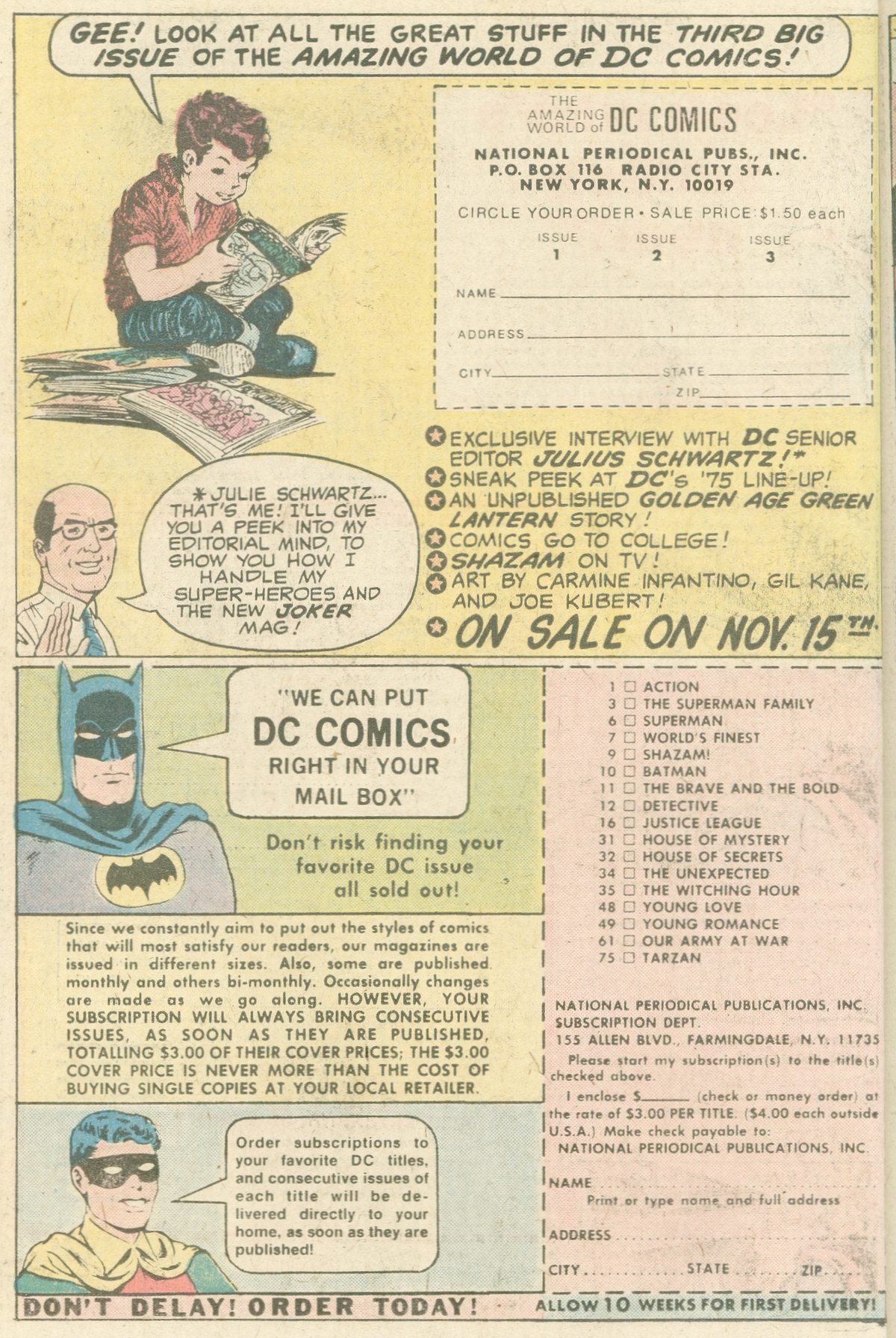 Read online The Superman Family comic -  Issue #169 - 42