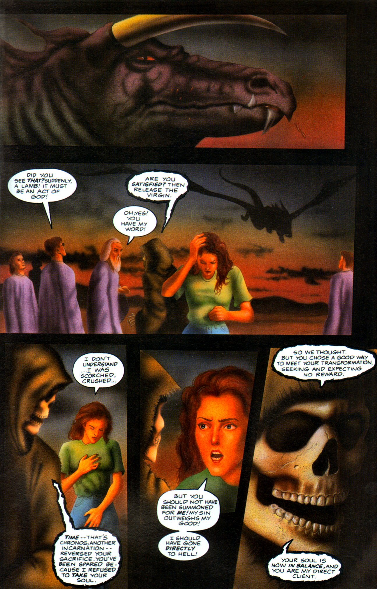 Read online Piers Anthony's Incarnations of Immortality: On A Pale Horse comic -  Issue #5 - 38