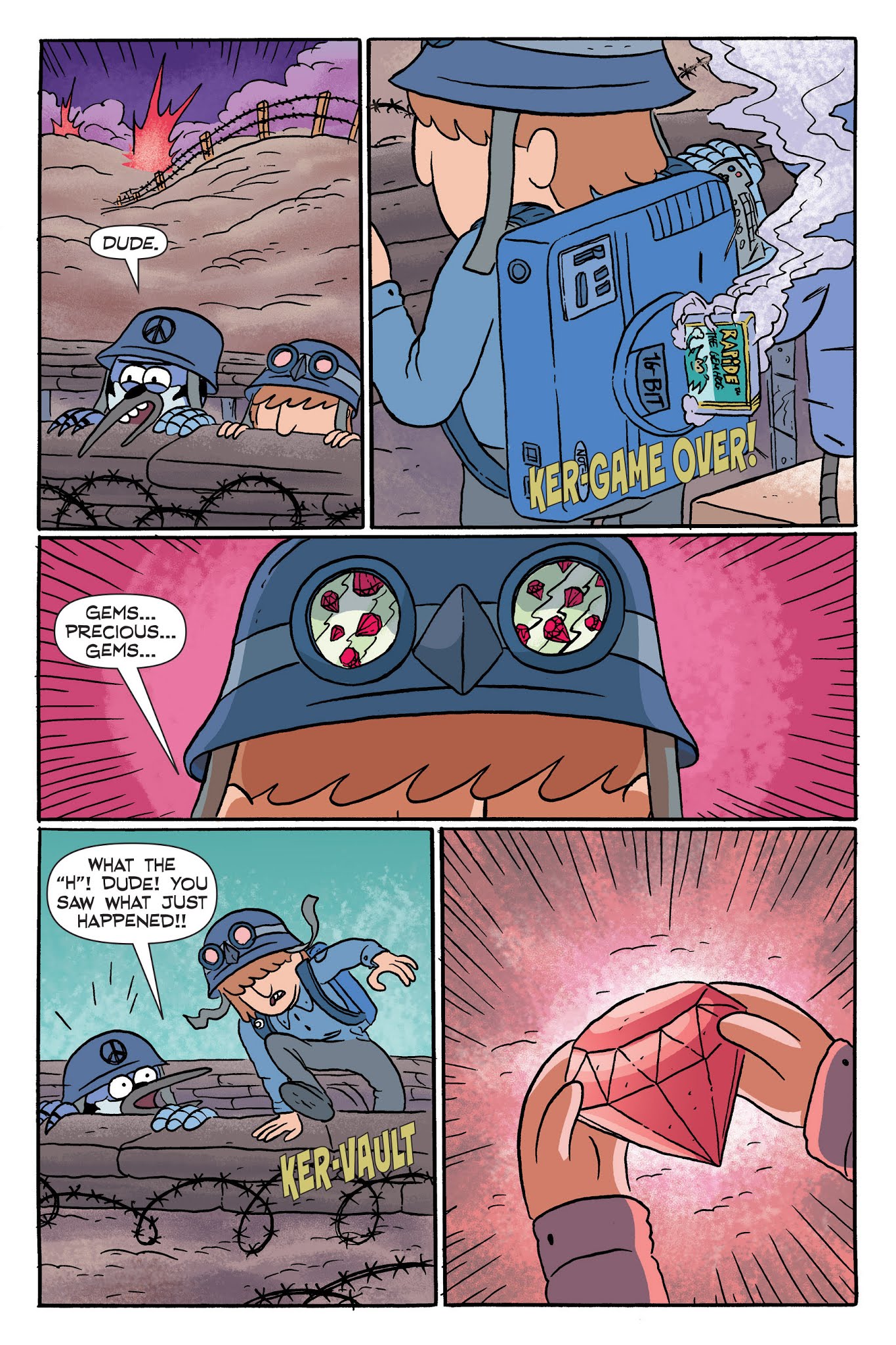 Read online Regular Show: A Clash of Consoles comic -  Issue # TPB (Part 1) - 59