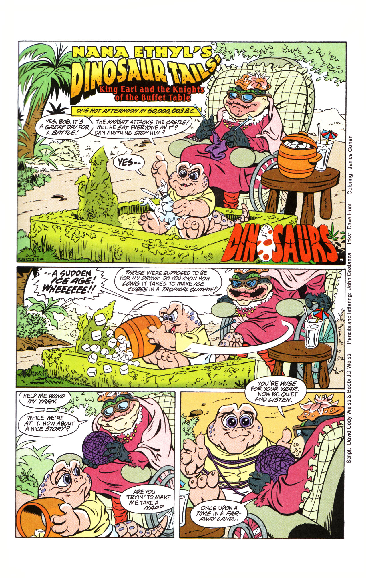 Read online Dinosaurs comic -  Issue #1 - 35