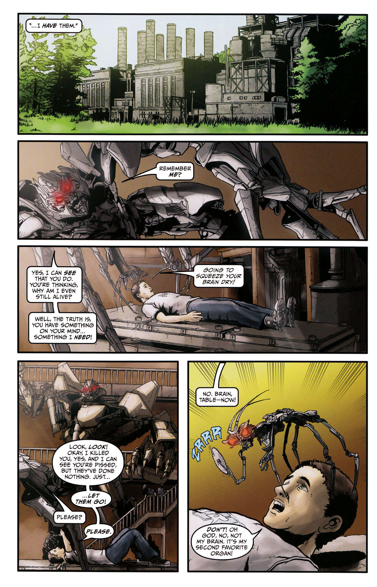 Read online Transformers: Revenge of the Fallen — Official Movie Adaptation comic -  Issue #2 - 16