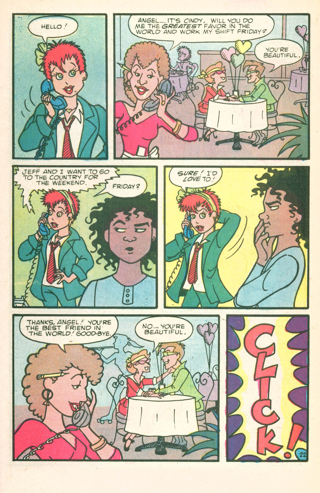 Read online Angel Love comic -  Issue #2 - 23
