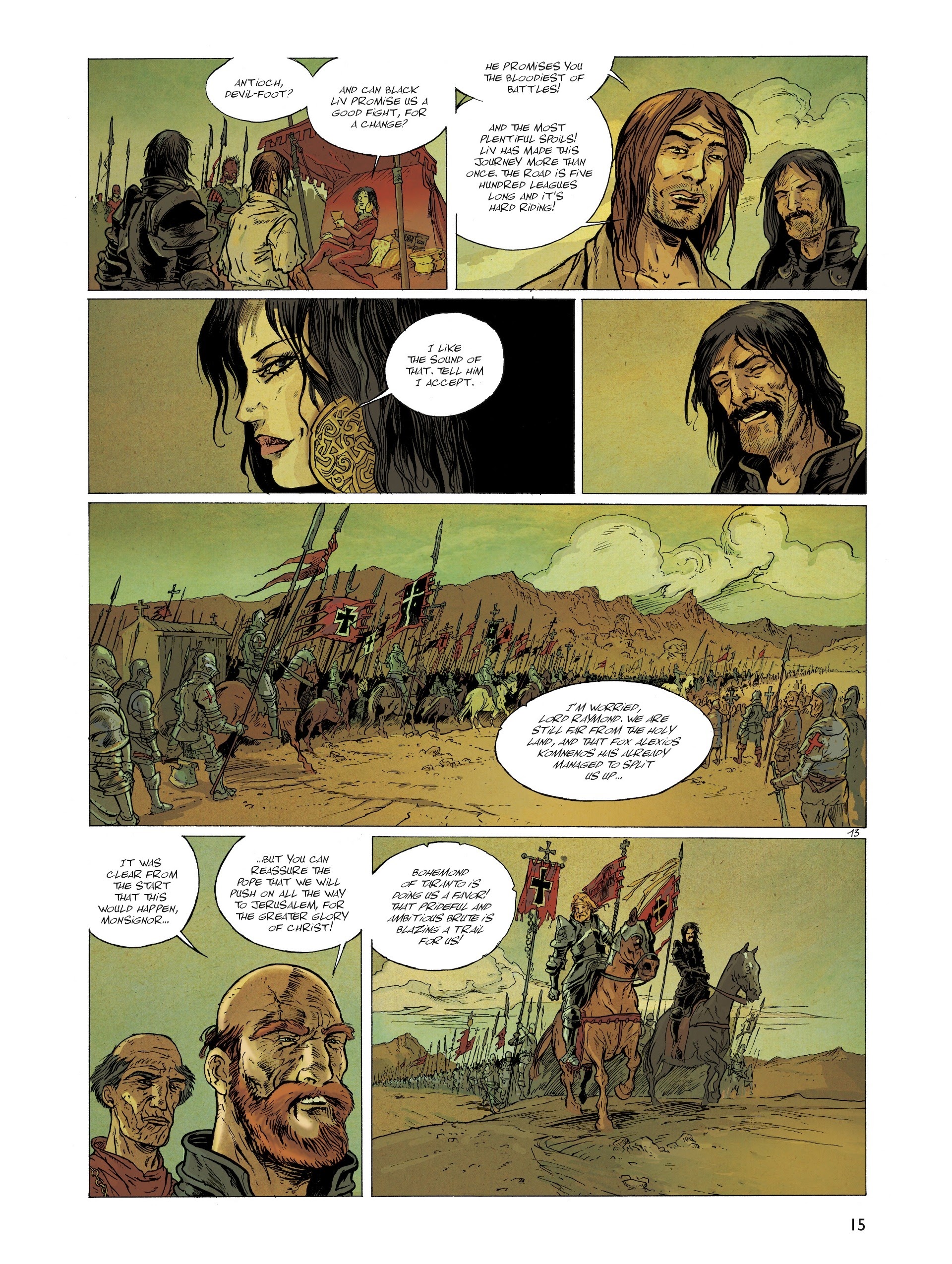 Read online The Dream of Jerusalem comic -  Issue #2 - 15