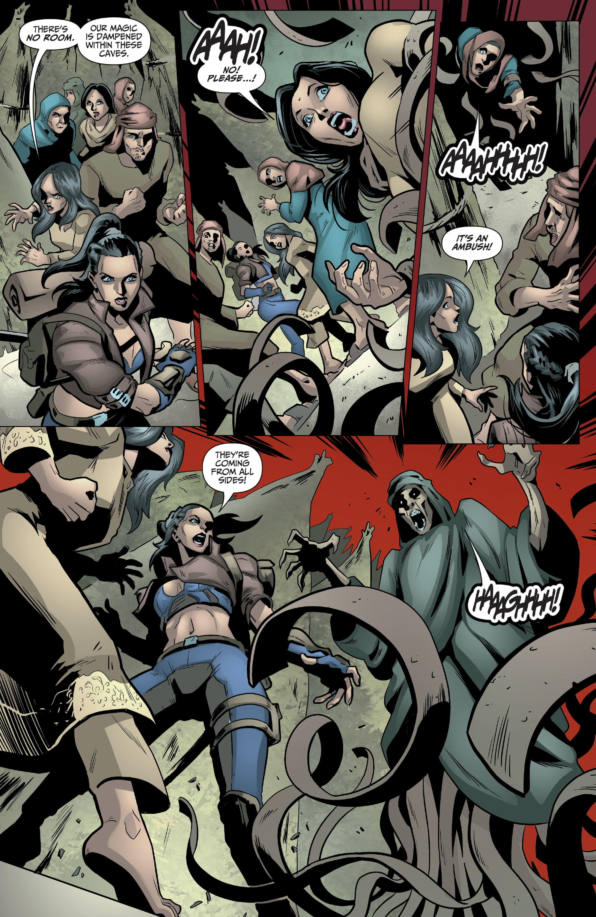 Read online Myths & Legends Quarterly: Jasmine comic -  Issue # Full - 52