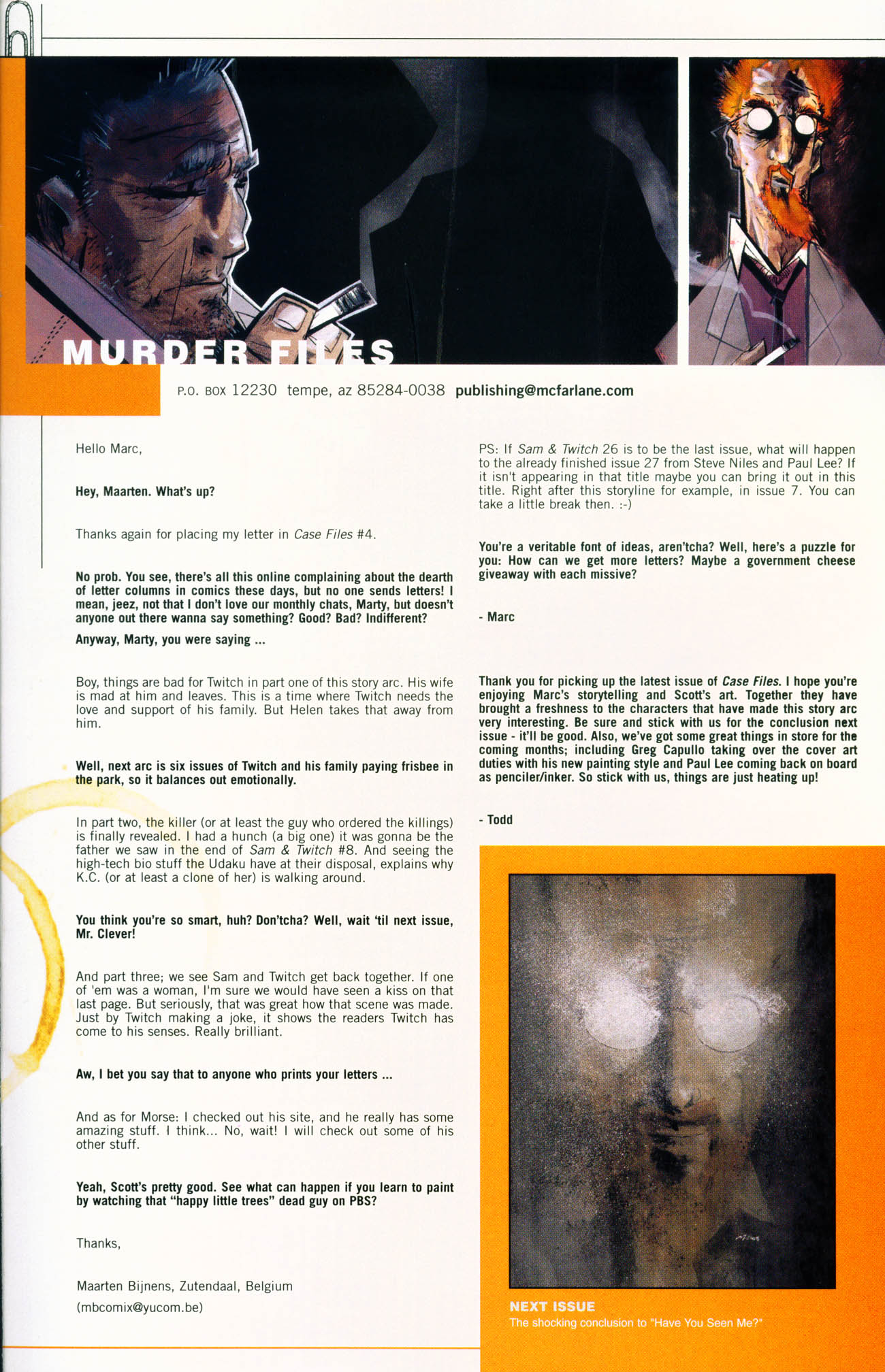 Read online Case Files: Sam and Twitch comic -  Issue #5 - 25