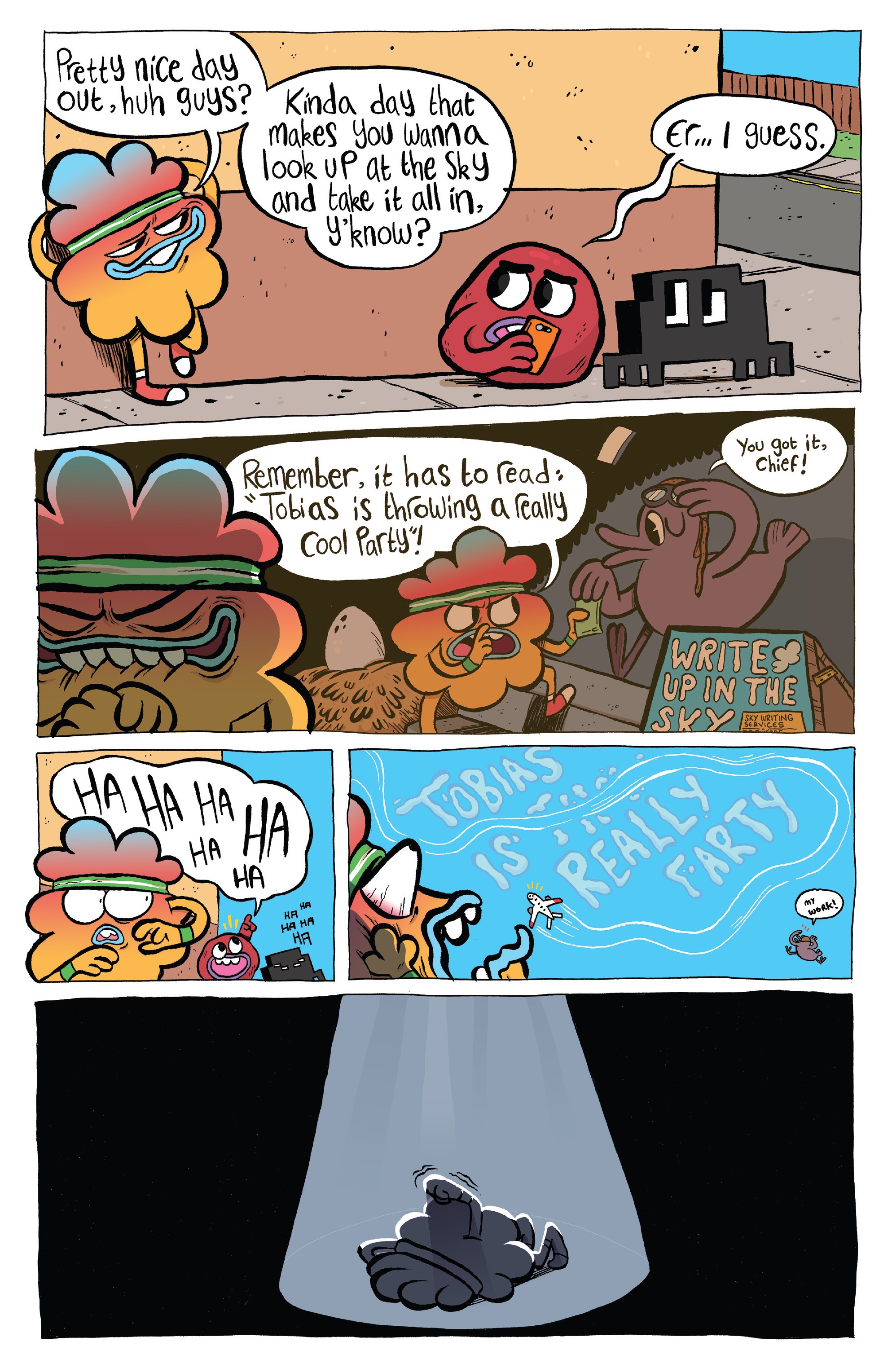 Read online The Amazing World of Gumball: Spring Break Smash comic -  Issue # Full - 24