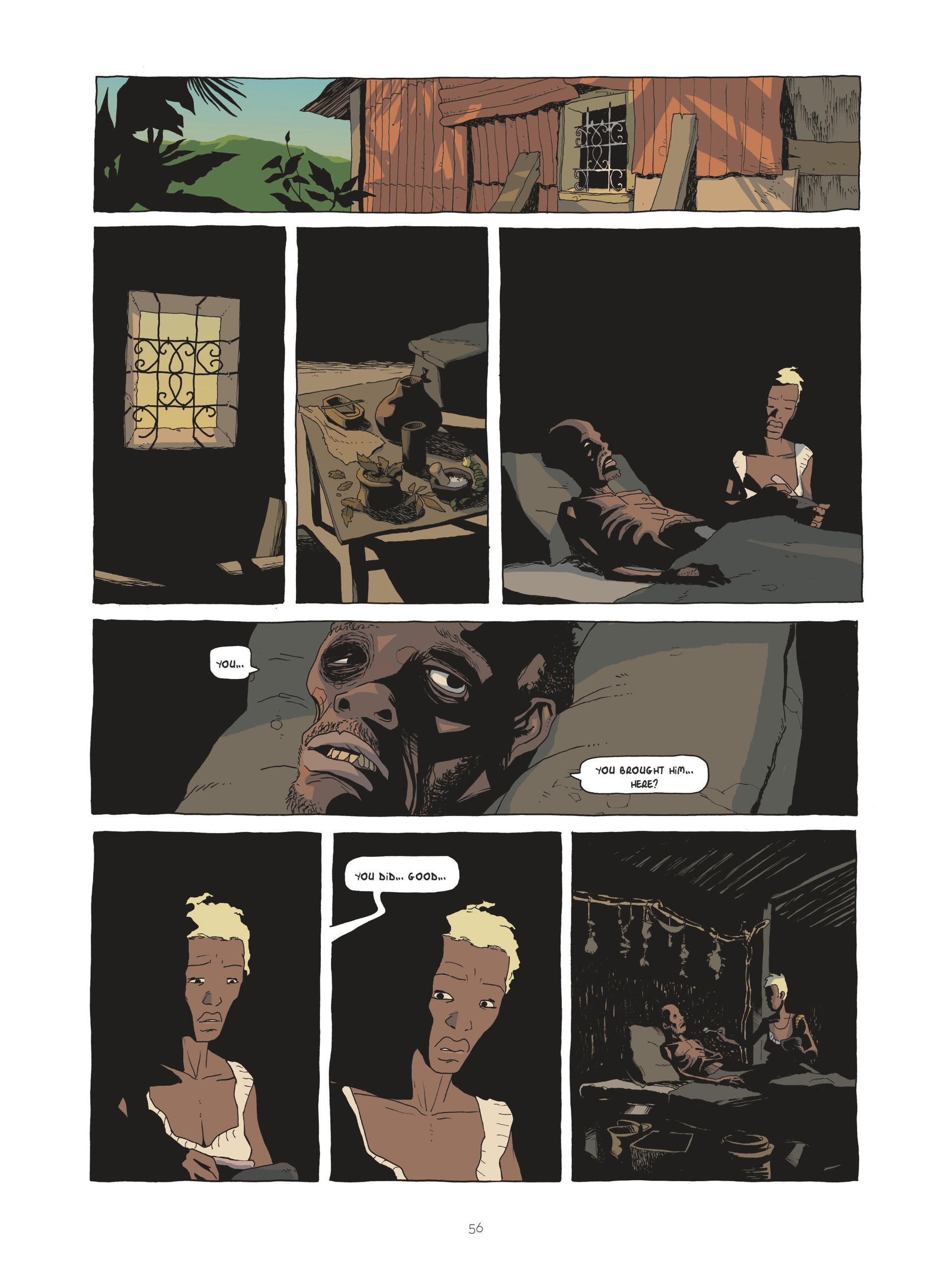 Read online Zidrou-Beuchot's African Trilogy comic -  Issue # TPB 1 - 56