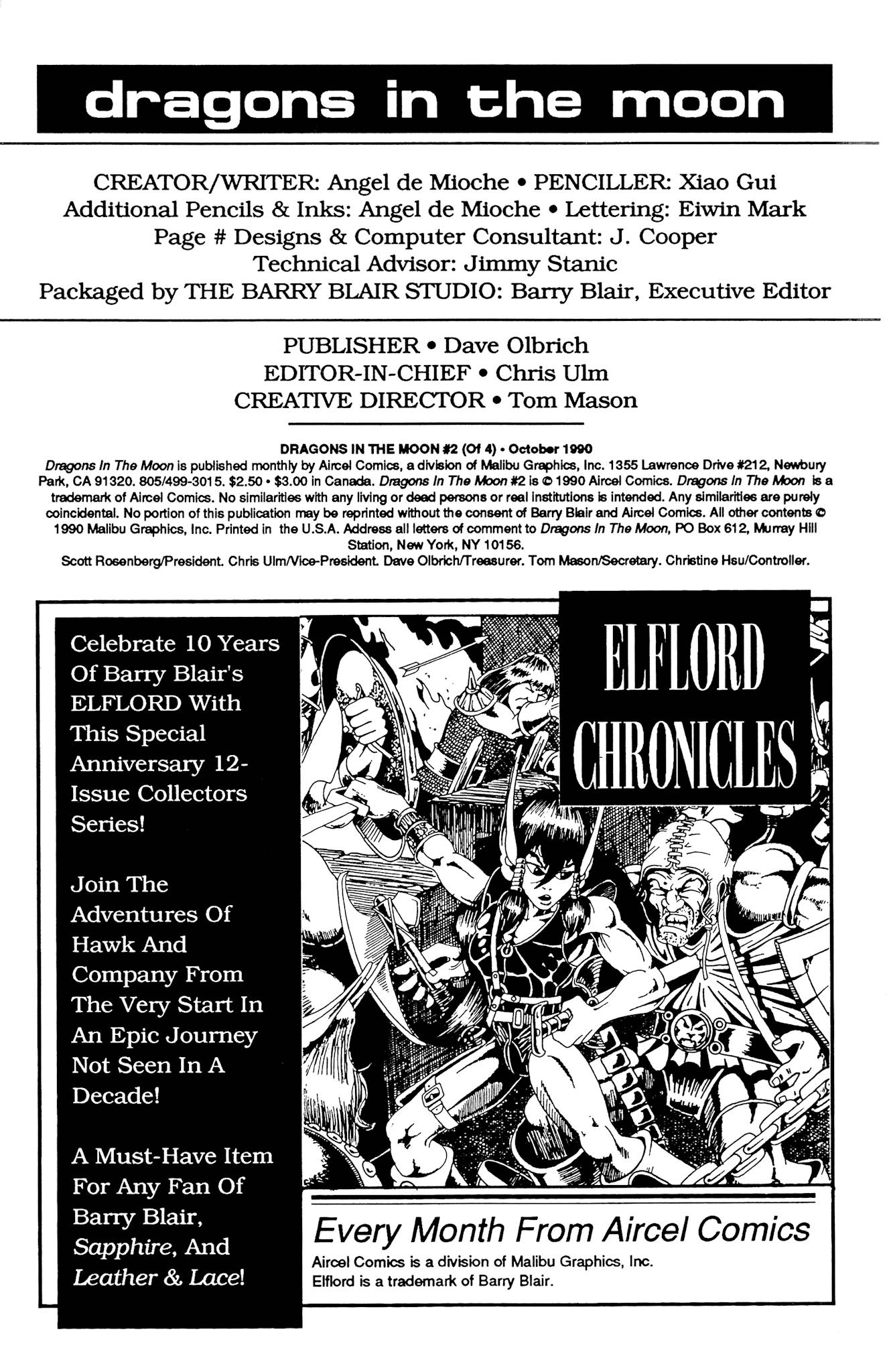 Read online Dragons in the Moon comic -  Issue #2 - 2