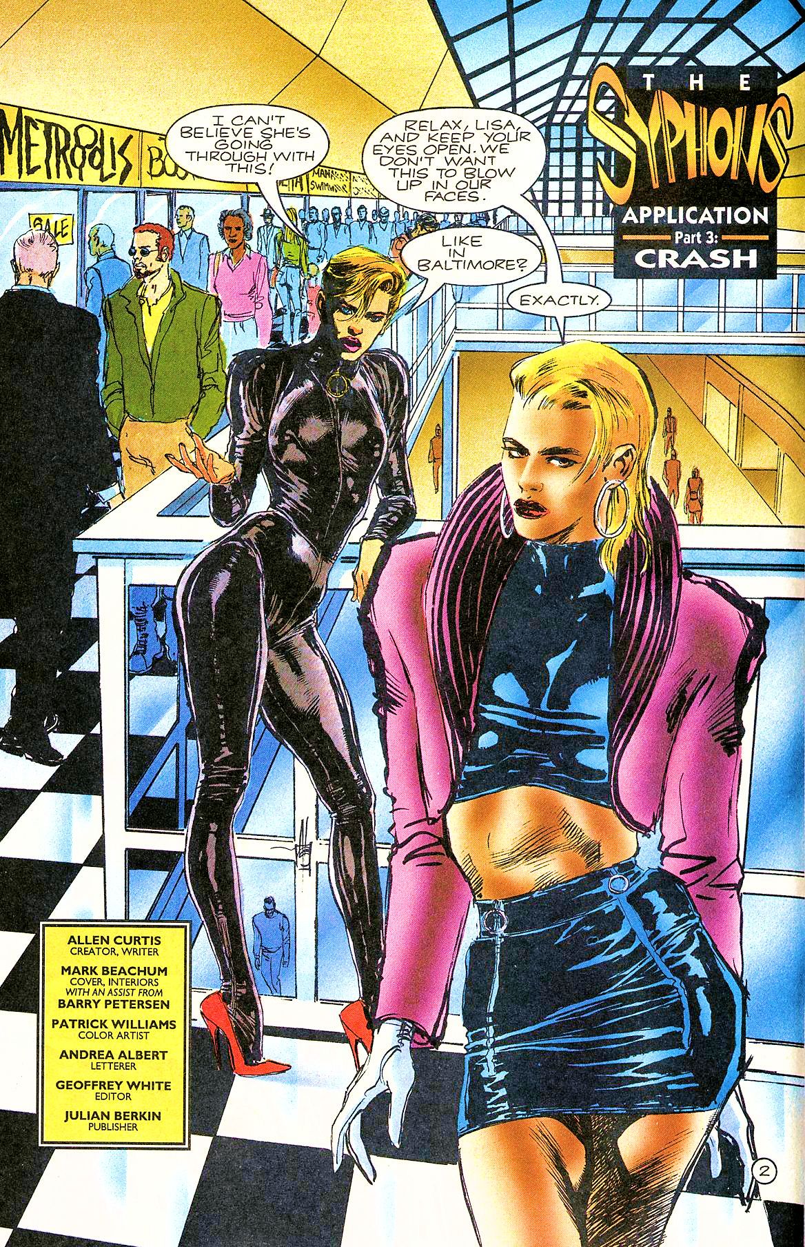 Read online Syphons (1994) comic -  Issue #3 - 3