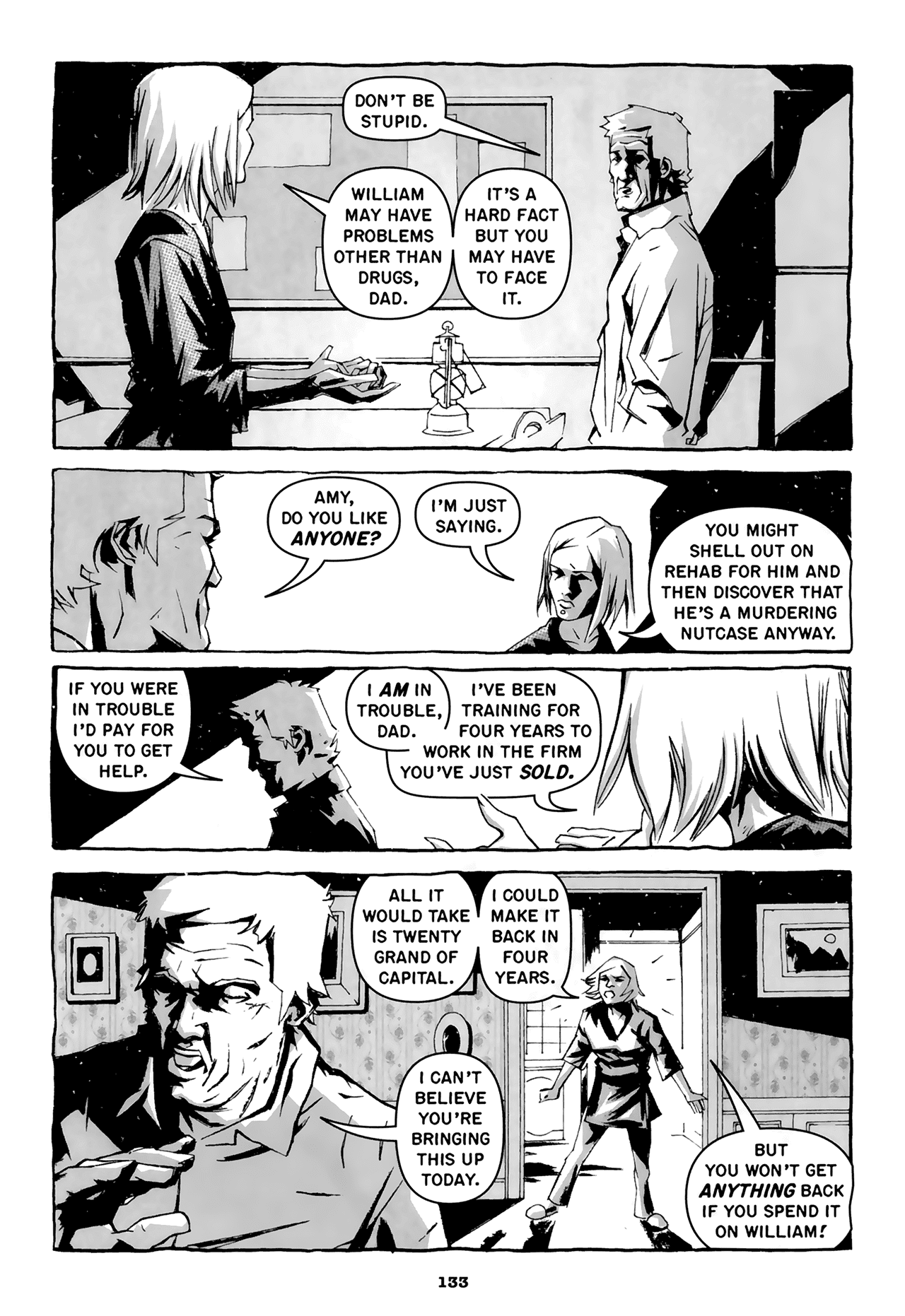 Read online A Sickness in the Family comic -  Issue # TPB - 134