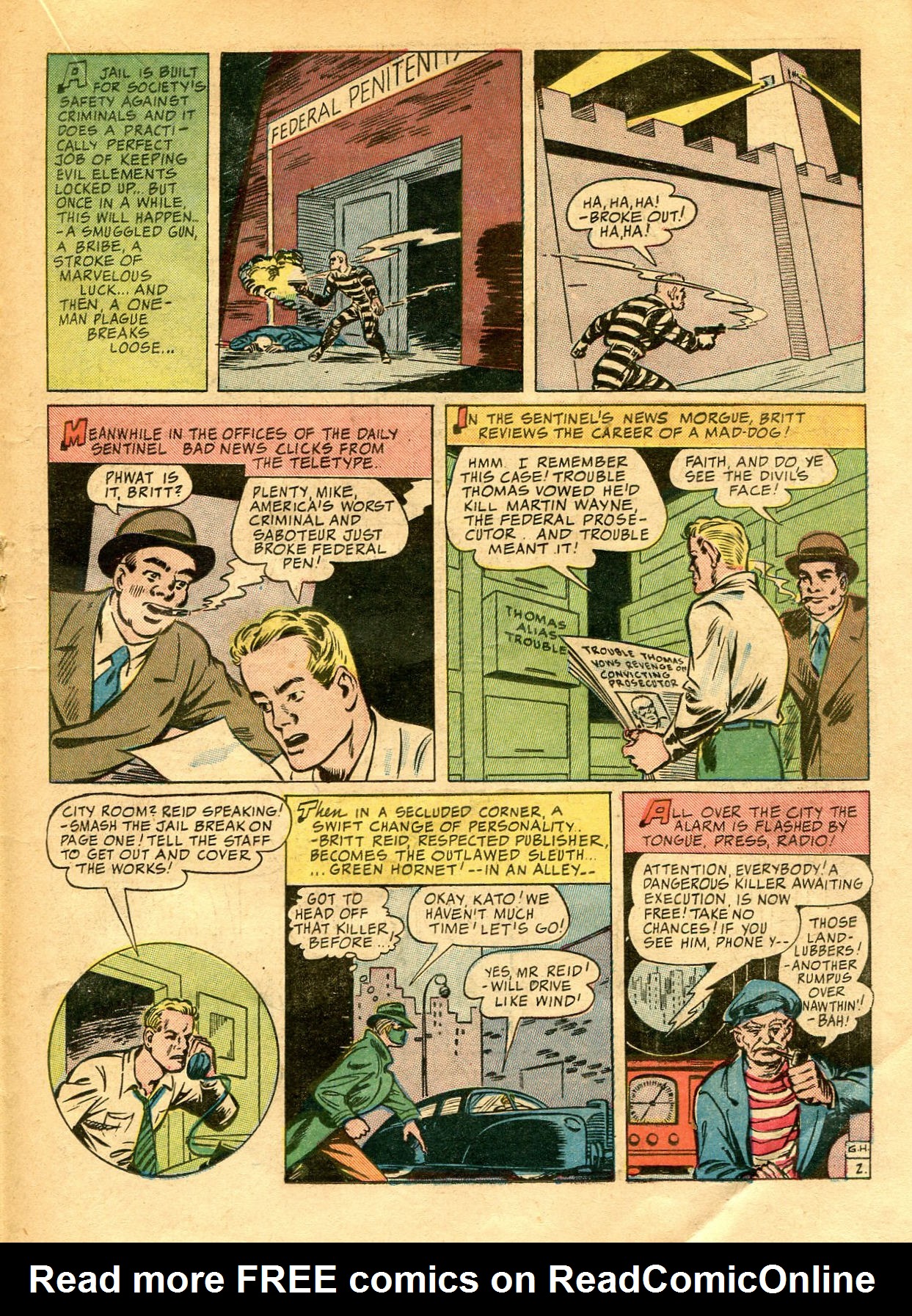 Read online Green Hornet Comics comic -  Issue #19 - 27