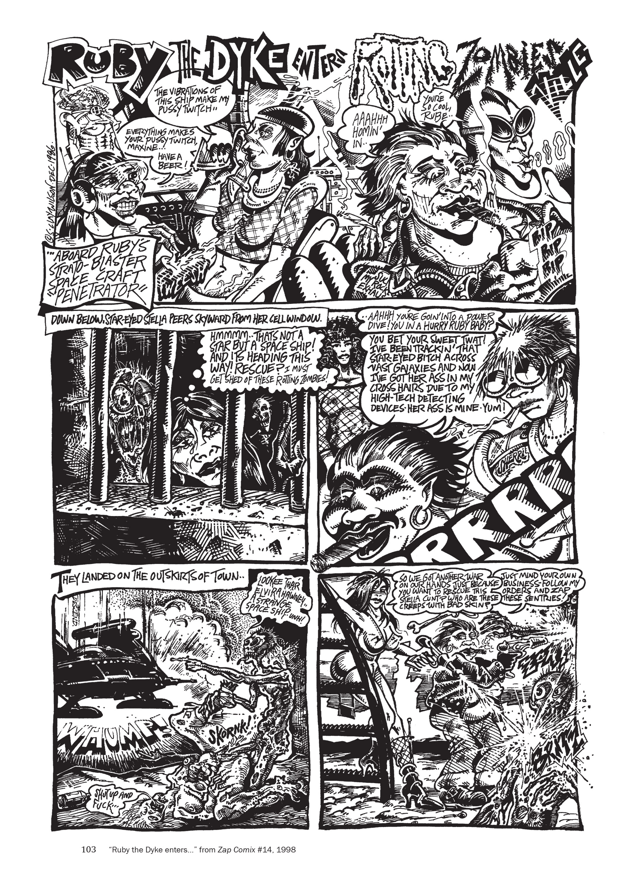 Read online The Mythology of S. Clay Wilson comic -  Issue # Belgian Lace from Hell (Part 2) - 6