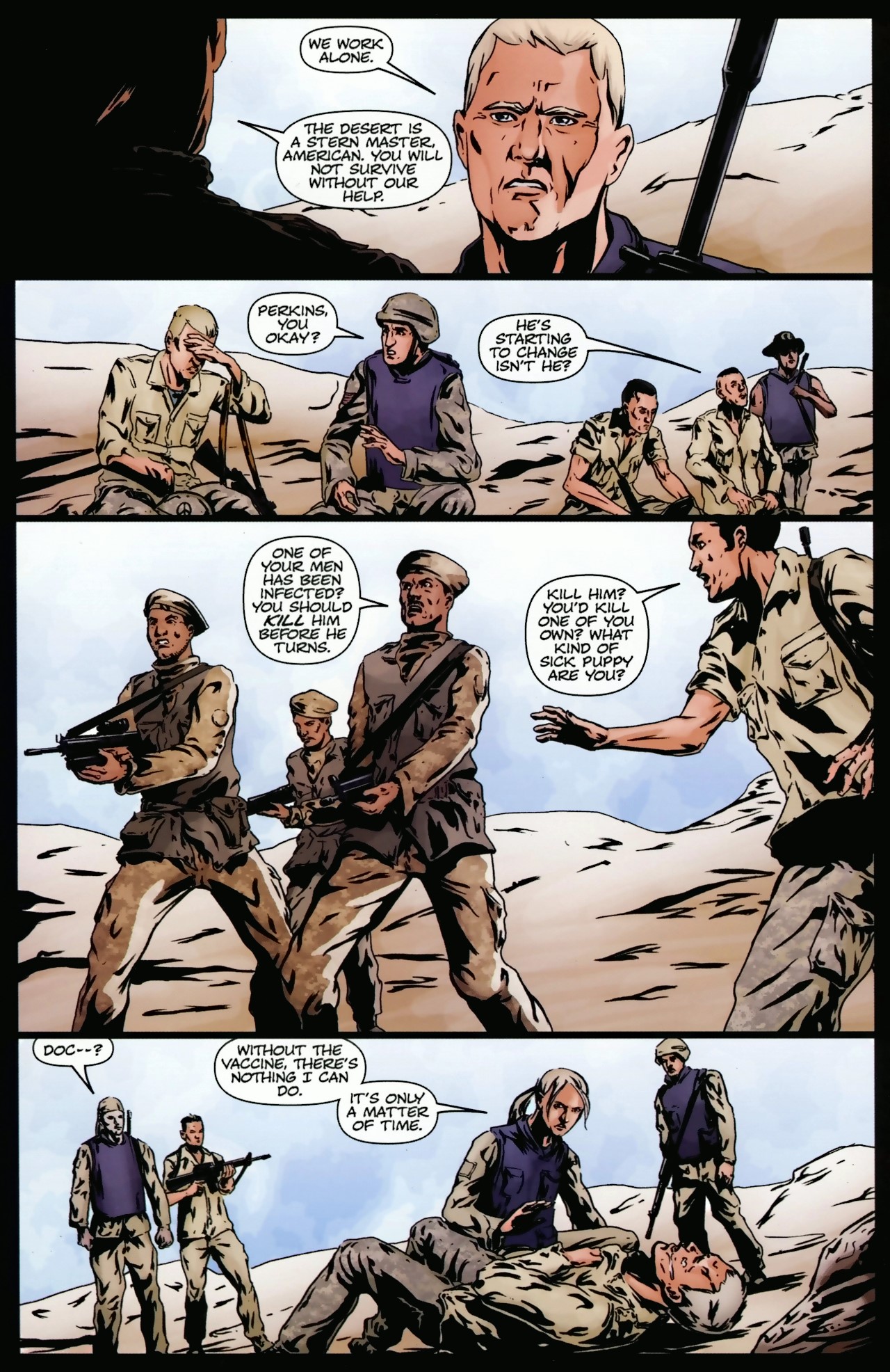 Read online ZMD: Zombies of Mass Destruction comic -  Issue #4 - 12