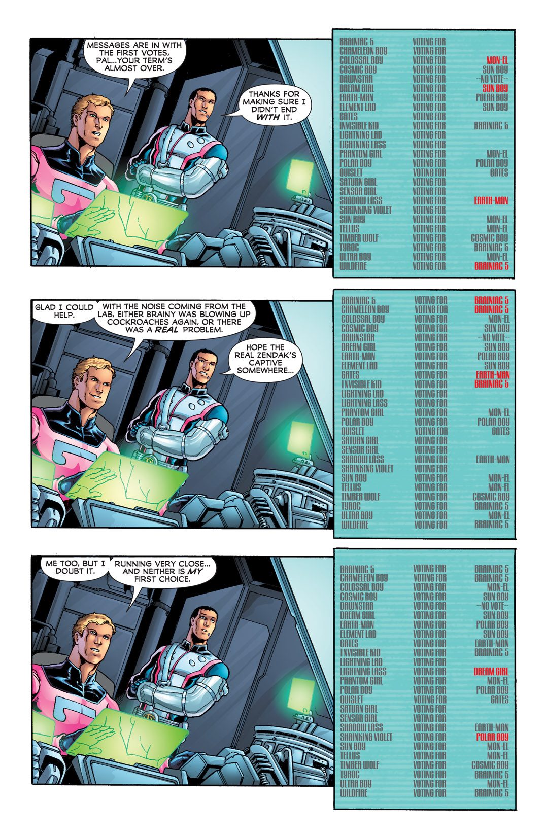 Legion of Super-Heroes (2010) Issue #8 #9 - English 29