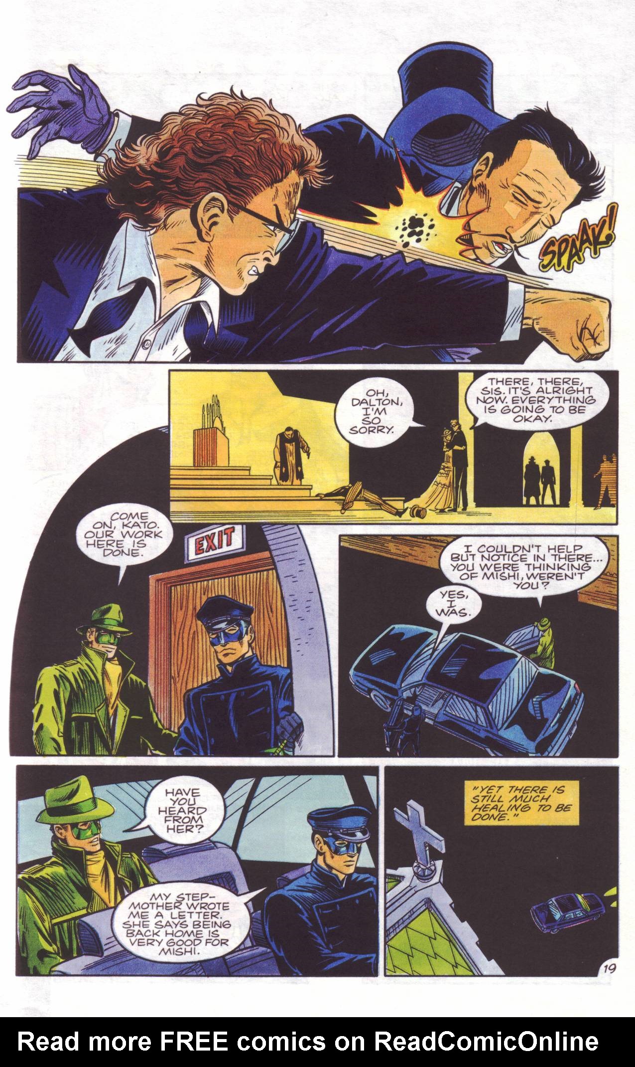 Read online The Green Hornet (1991) comic -  Issue #20 - 20