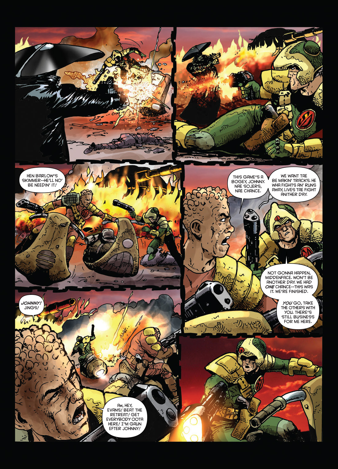 Read online Strontium Dog: The Life and Death of Johnny Alpha: Dogs of War comic -  Issue # TPB - 123