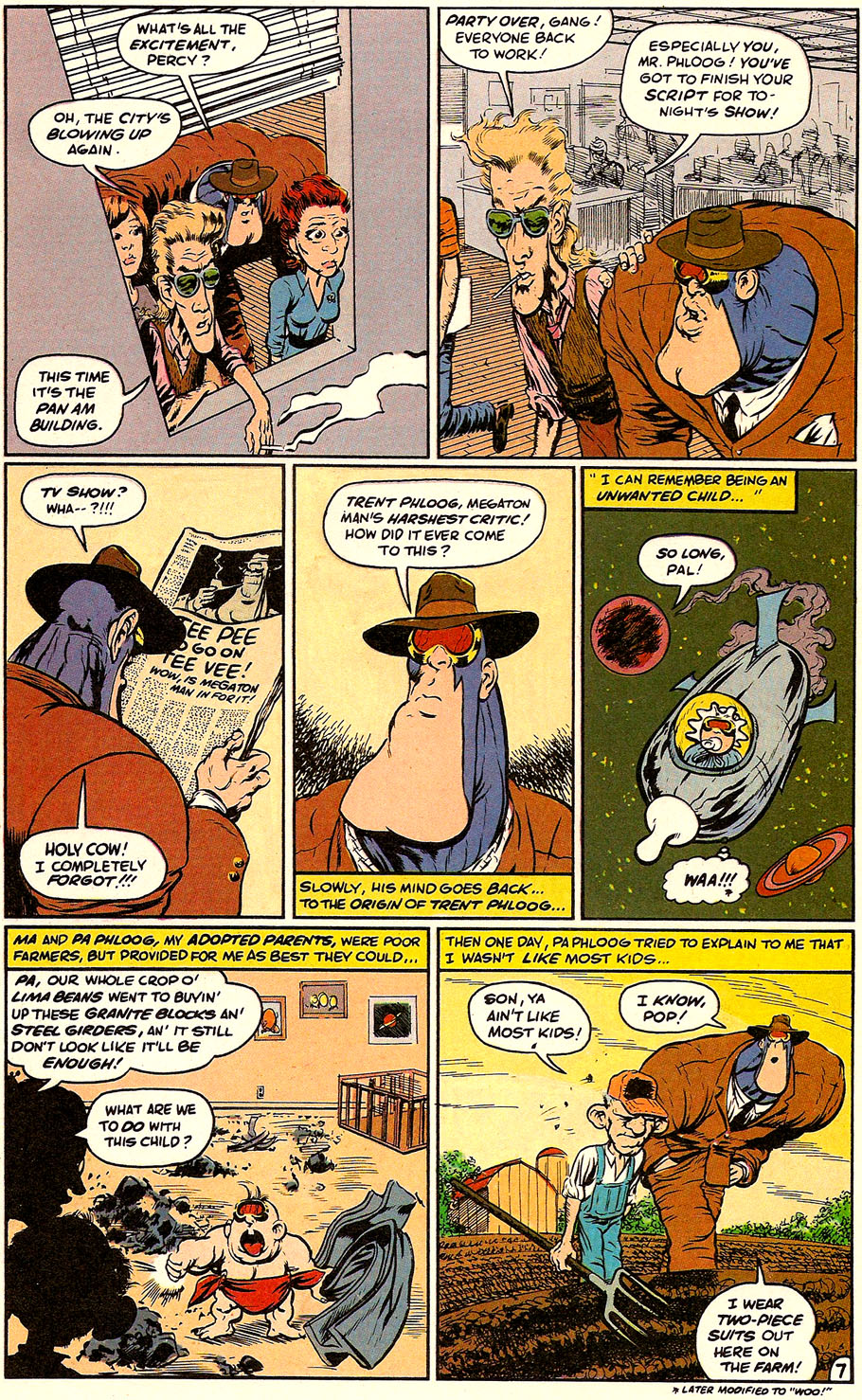 Read online Megaton Man comic -  Issue #6 - 9