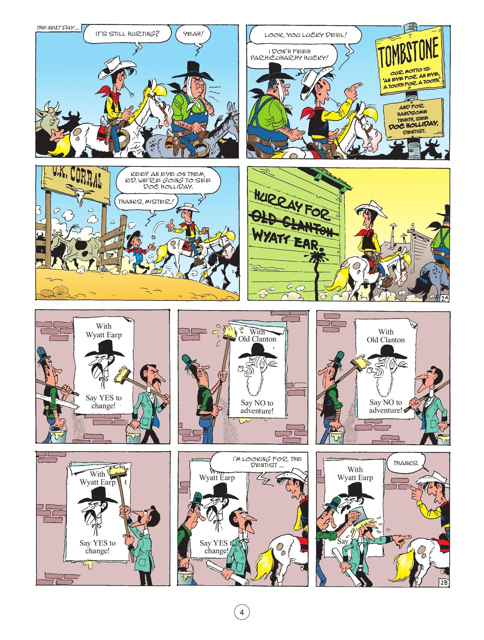 Read online A Lucky Luke Adventure comic -  Issue #70 - 6