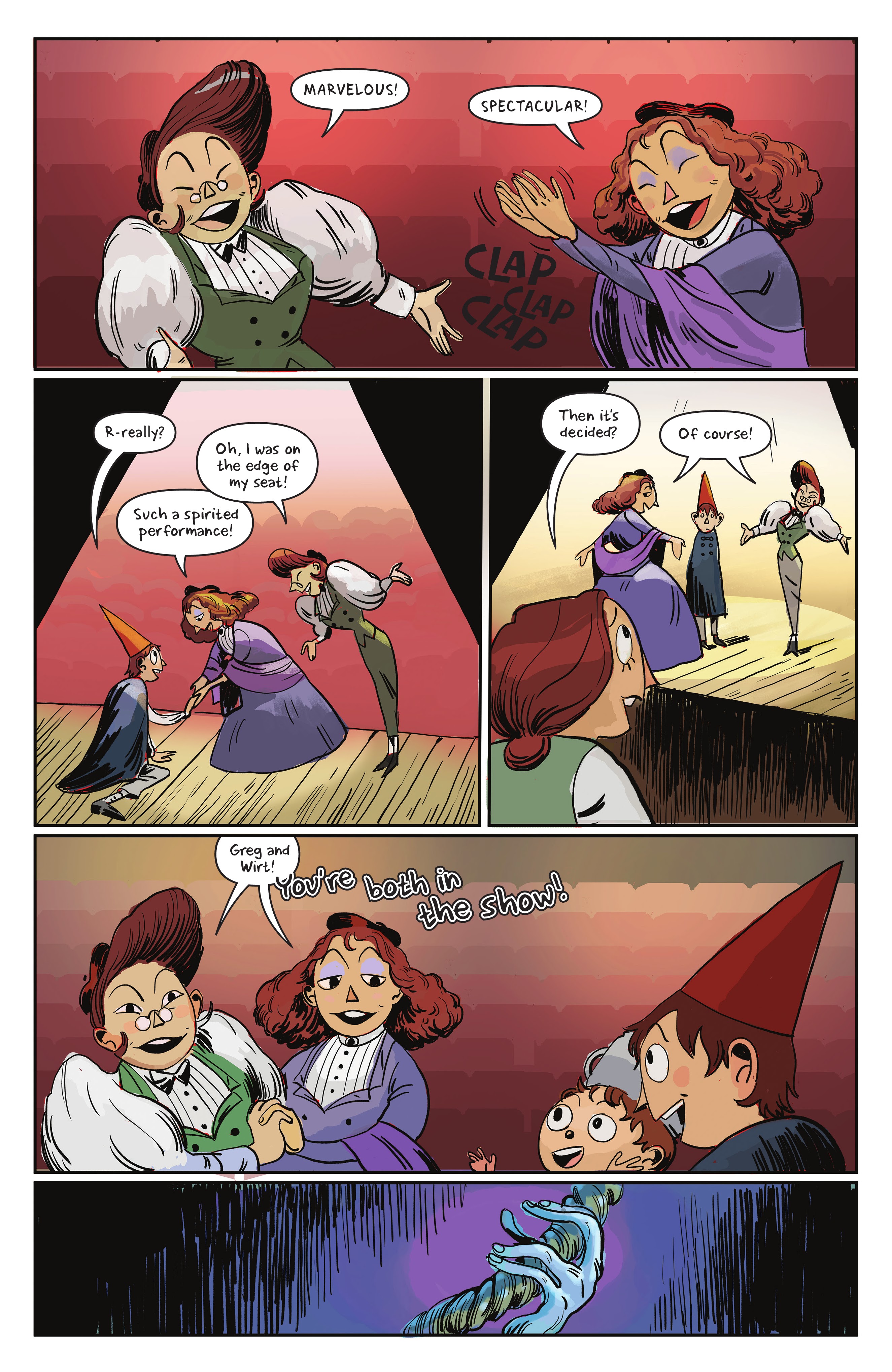 Read online Over the Garden Wall: Soulful Symphonies comic -  Issue # TPB - 24