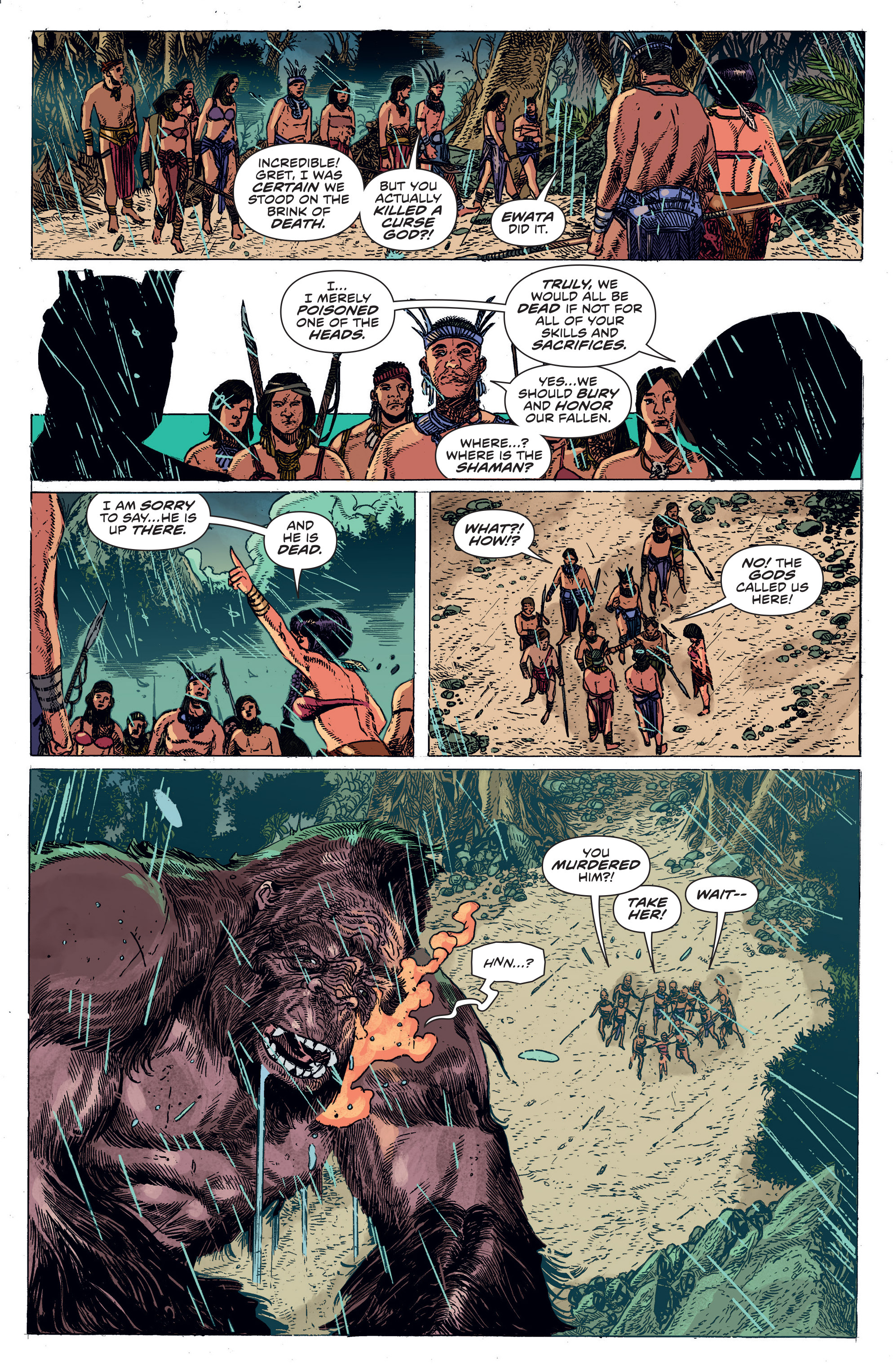 Read online Kong Of Skull Island comic -  Issue #6 - 18