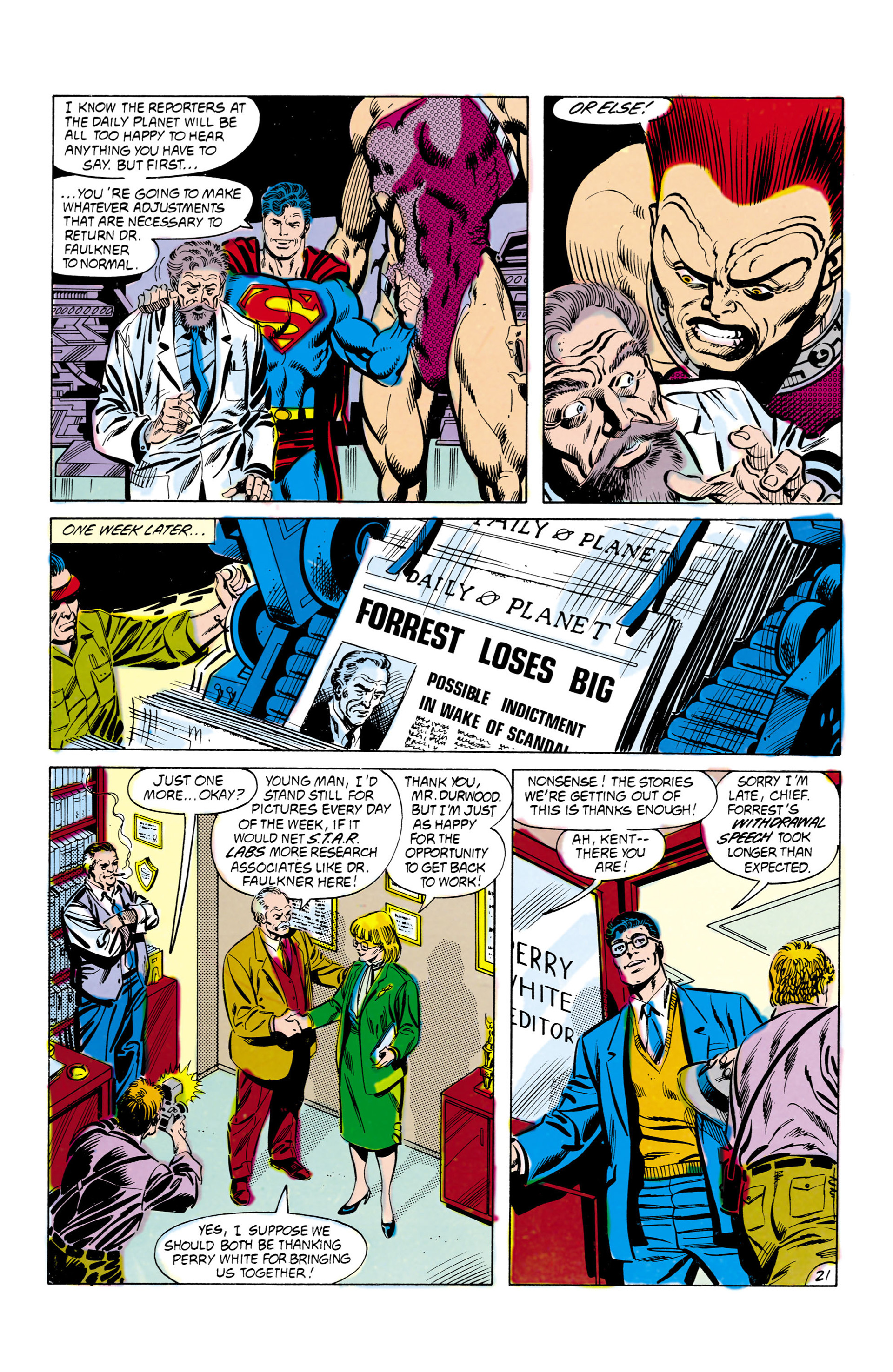 Read online Superman (1987) comic -  Issue #24 - 22