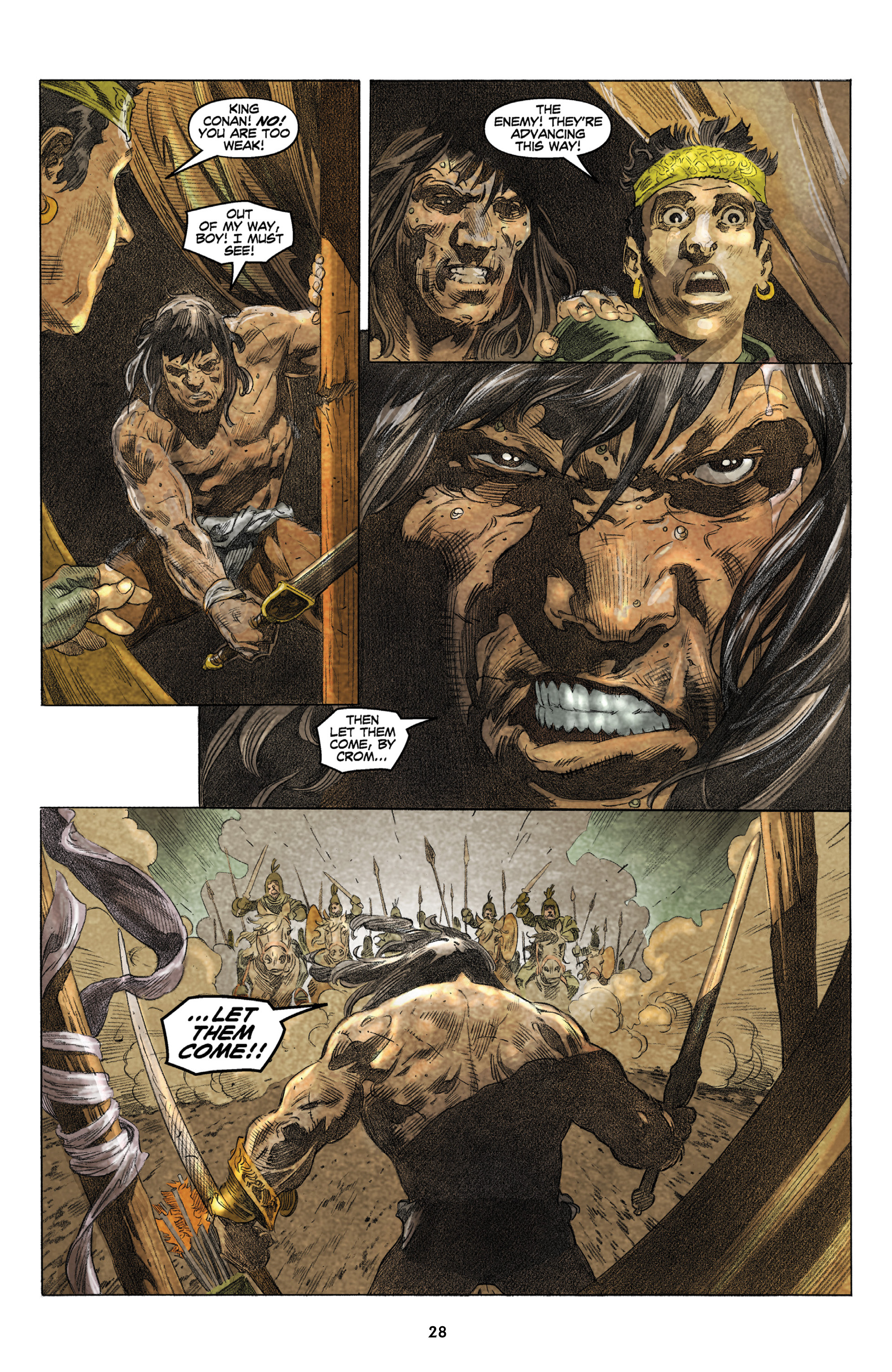 Read online King Conan: The Hour of the Dragon comic -  Issue # _TPB - 30