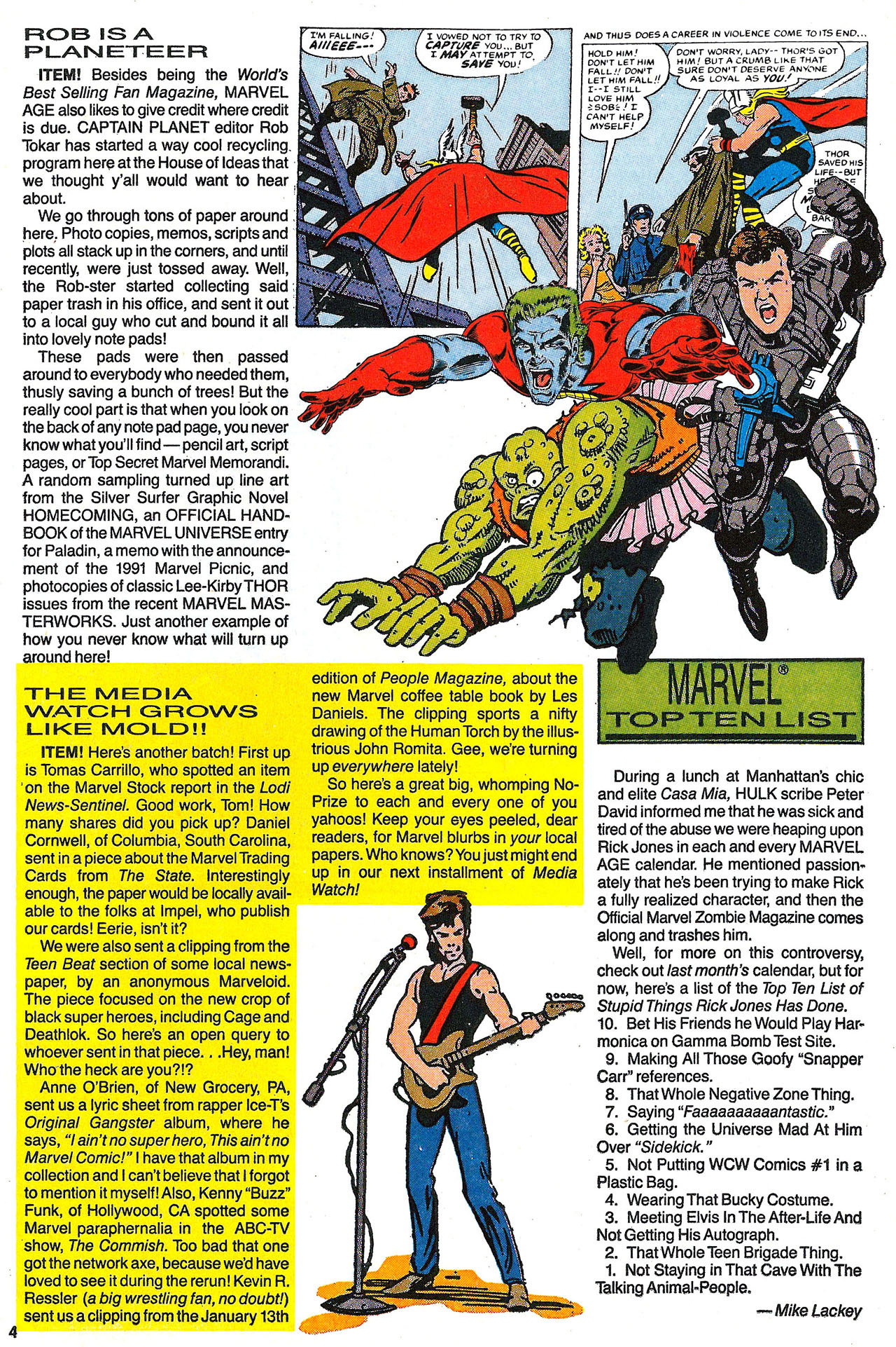 Read online Marvel Age comic -  Issue #112 - 6