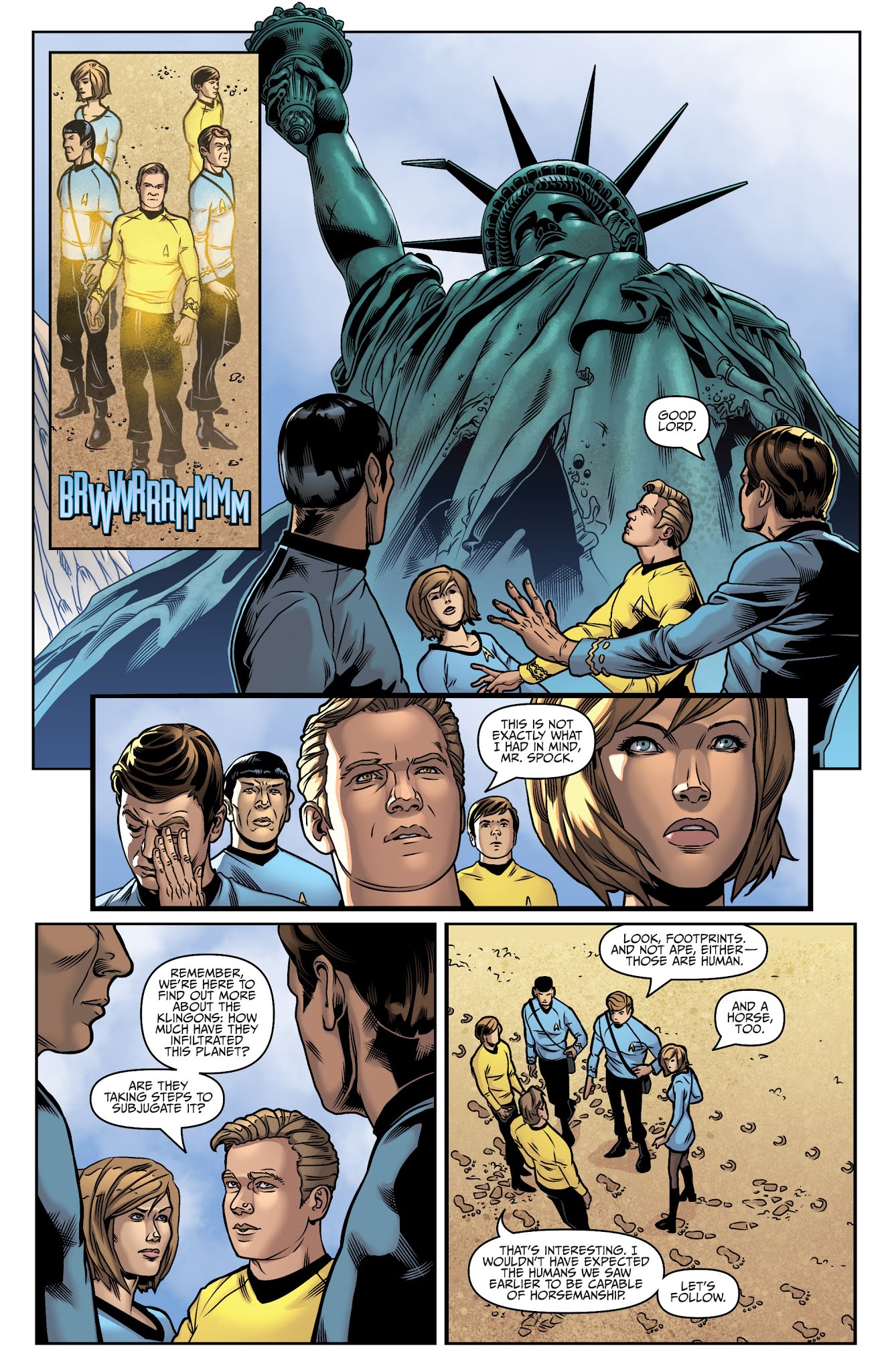 Read online Star Trek/Planet of the Apes: The Primate Directive comic -  Issue #2 - 11