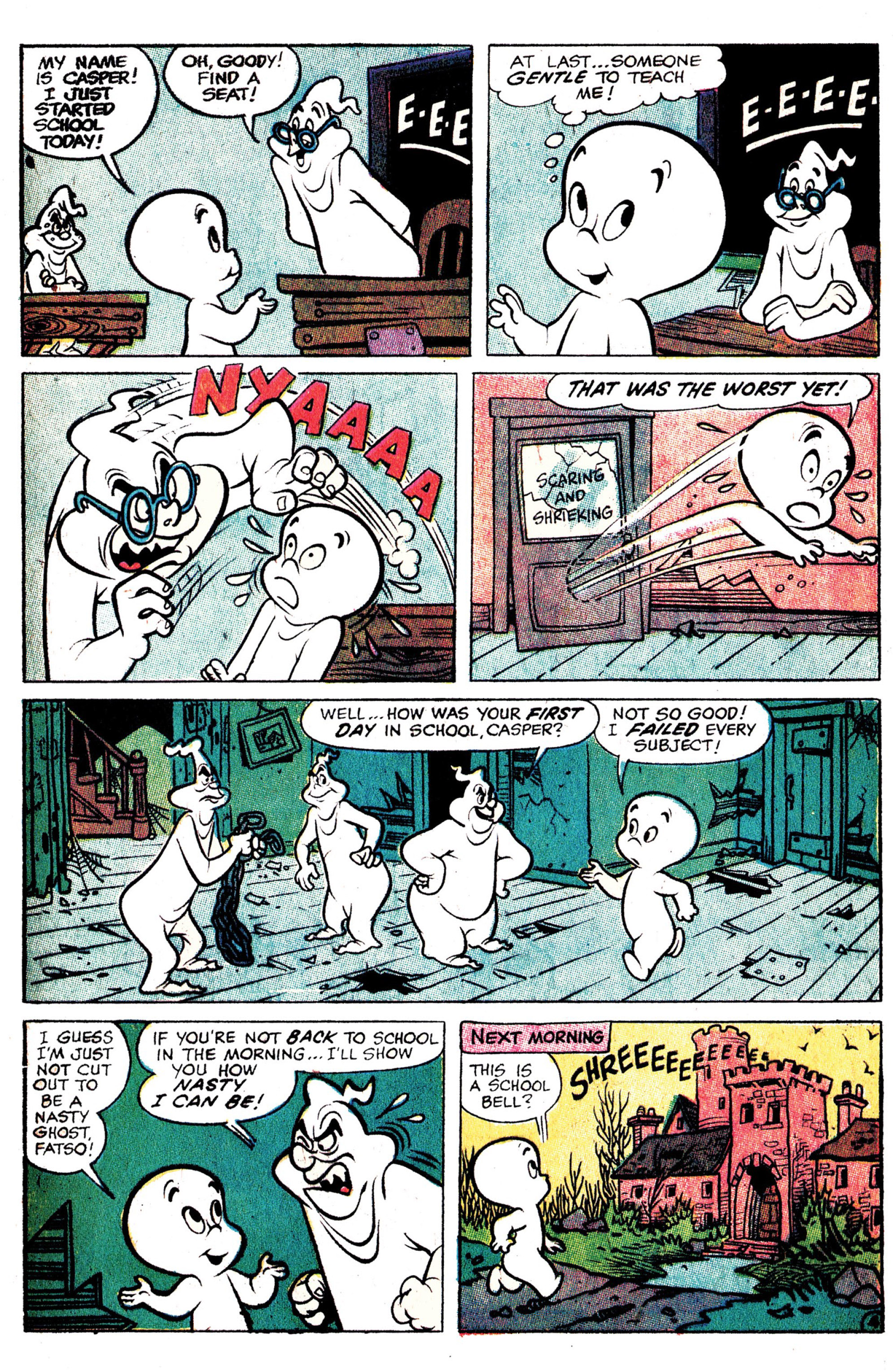 Read online Casper's Haunted Halloween comic -  Issue # Full - 6