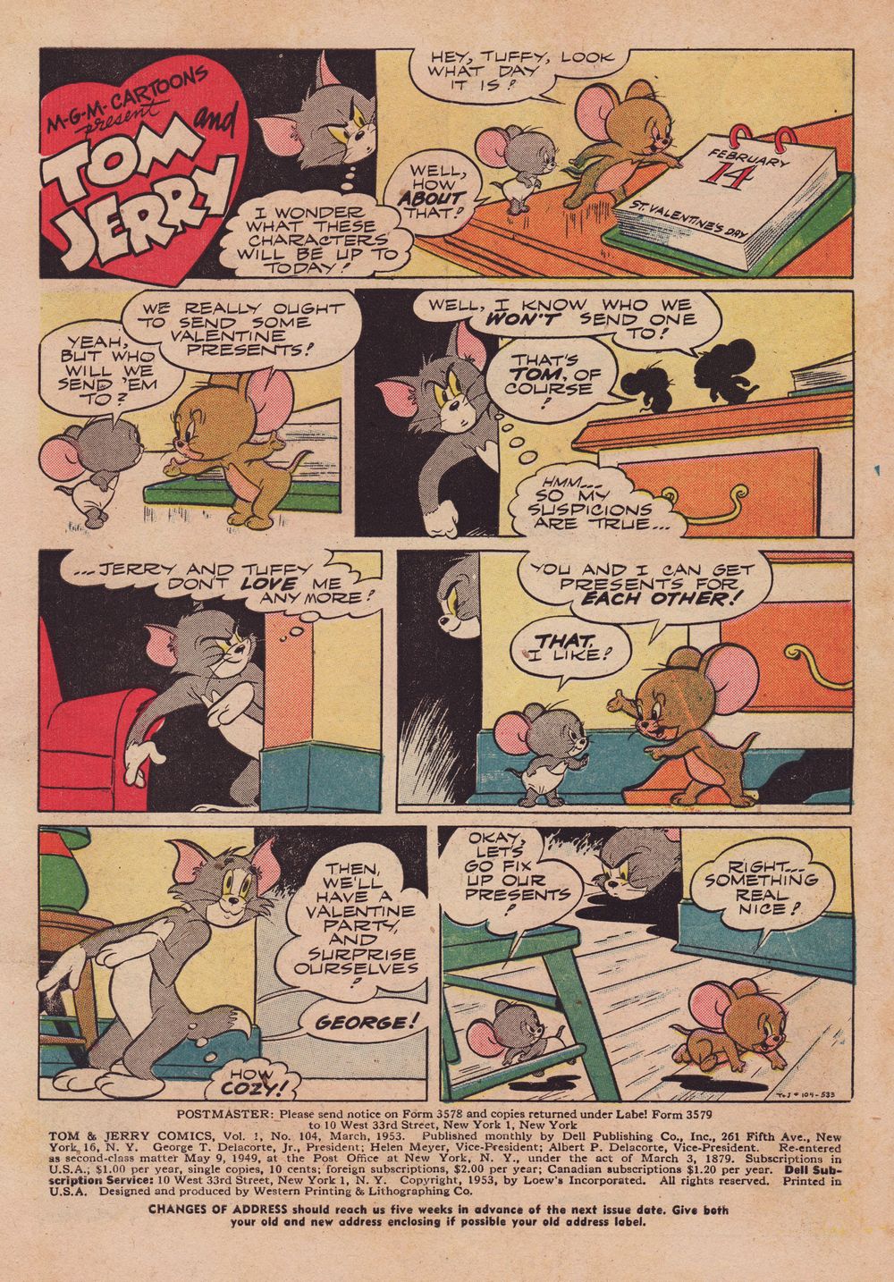 Read online Tom & Jerry Comics comic -  Issue #104 - 3