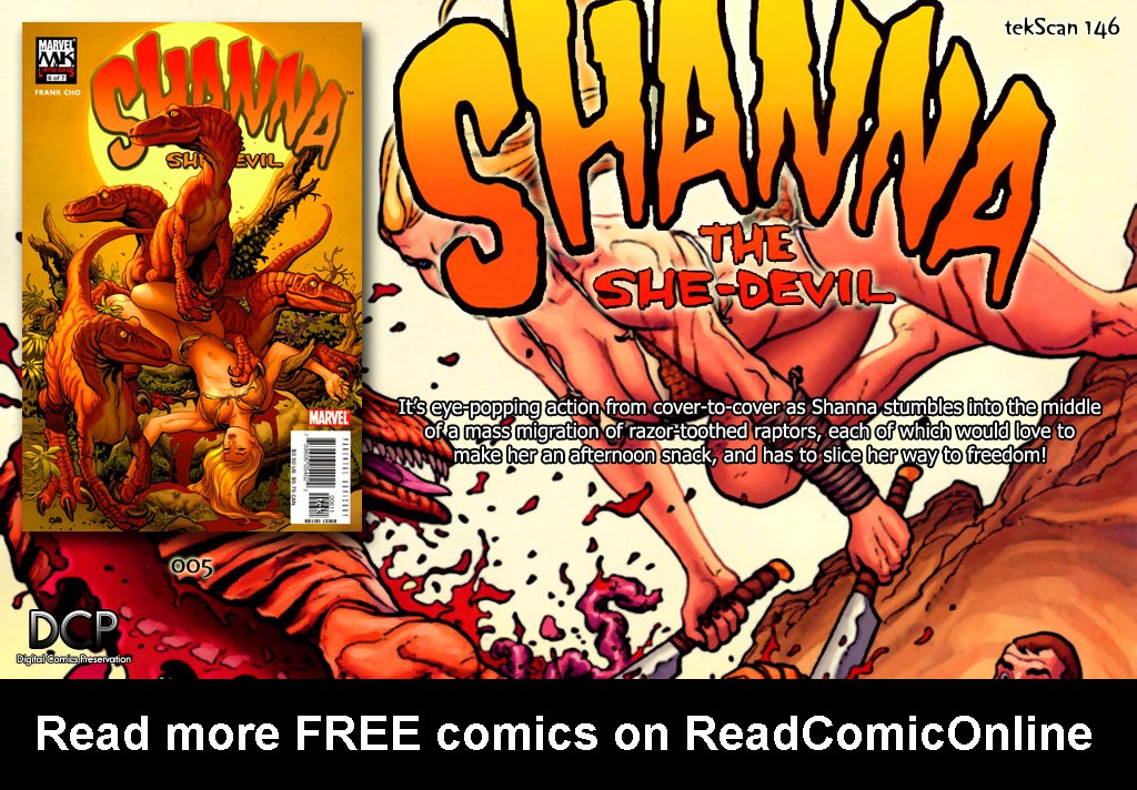 Read online Shanna, the She-Devil (2005) comic -  Issue #6 - 24