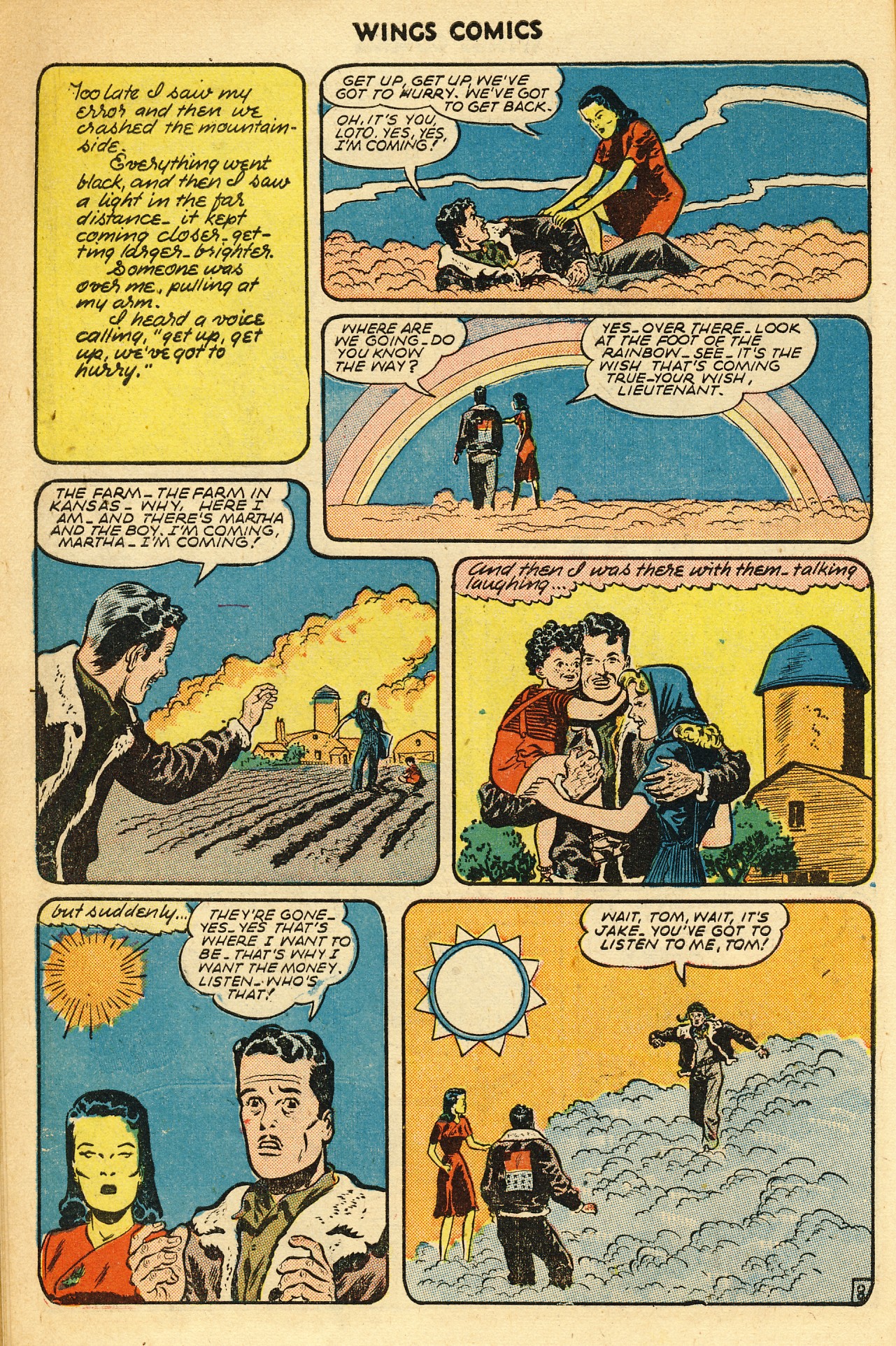 Read online Wings Comics comic -  Issue #60 - 10