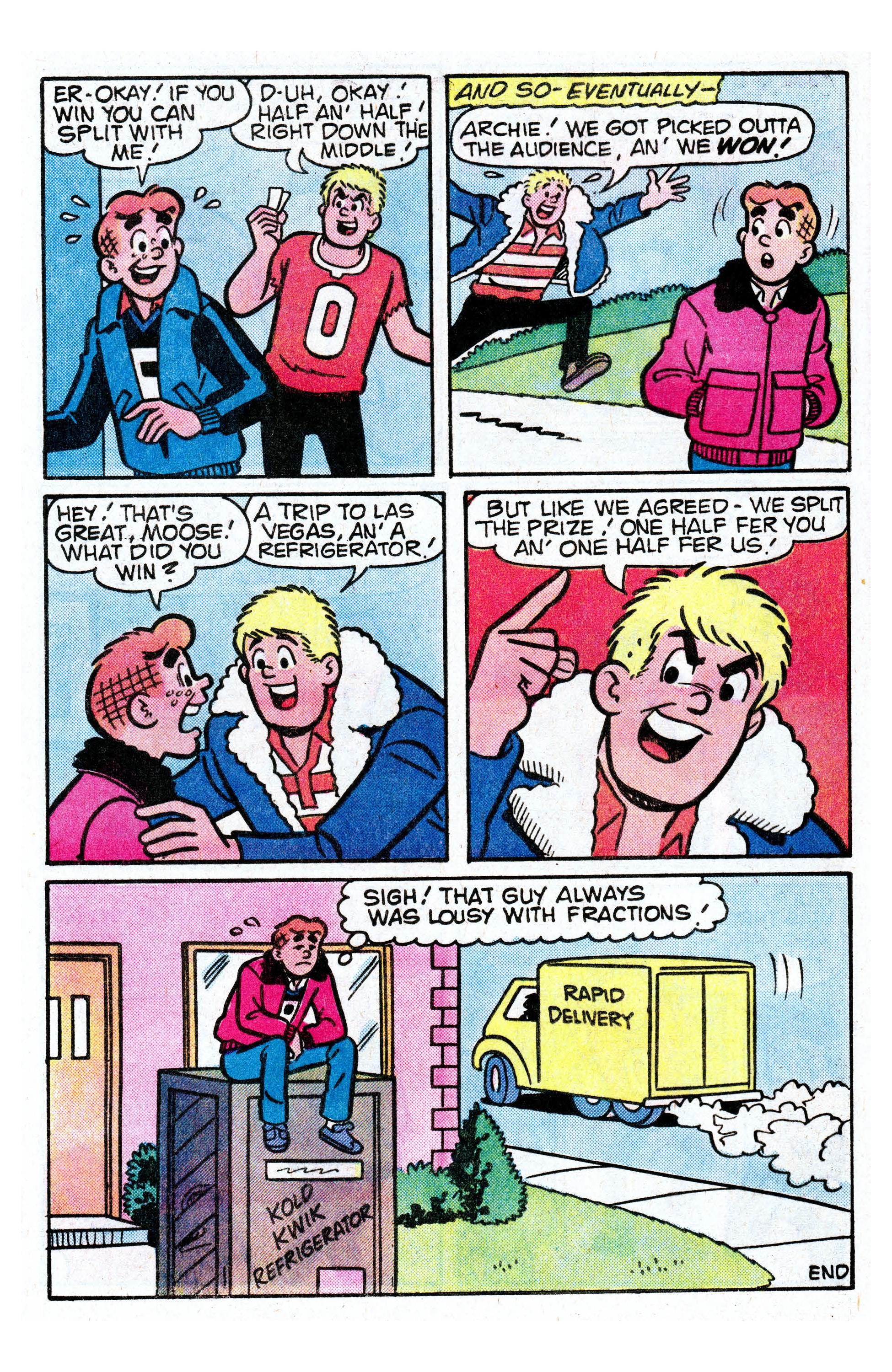 Read online Archie (1960) comic -  Issue #314 - 7