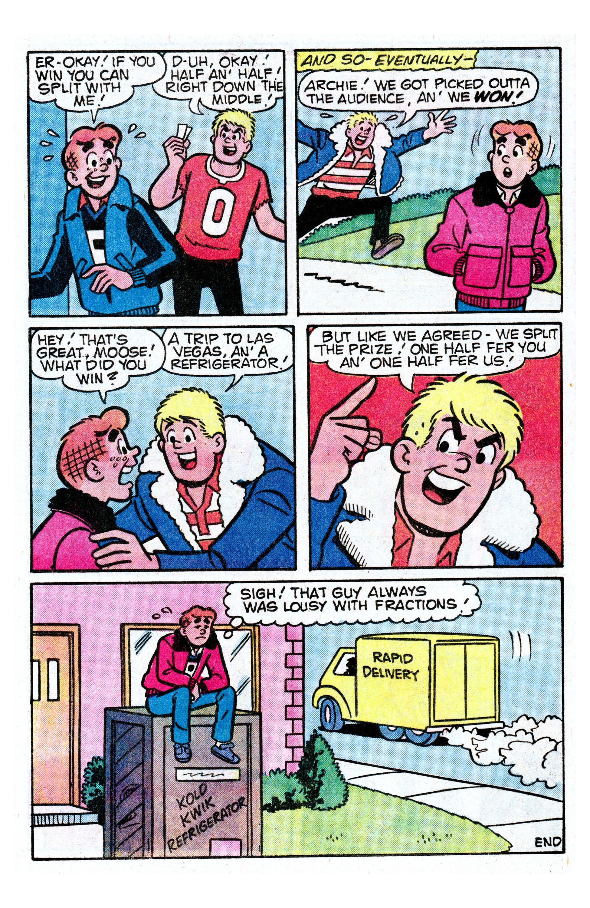 Read online Archie (1960) comic -  Issue #314 - 7