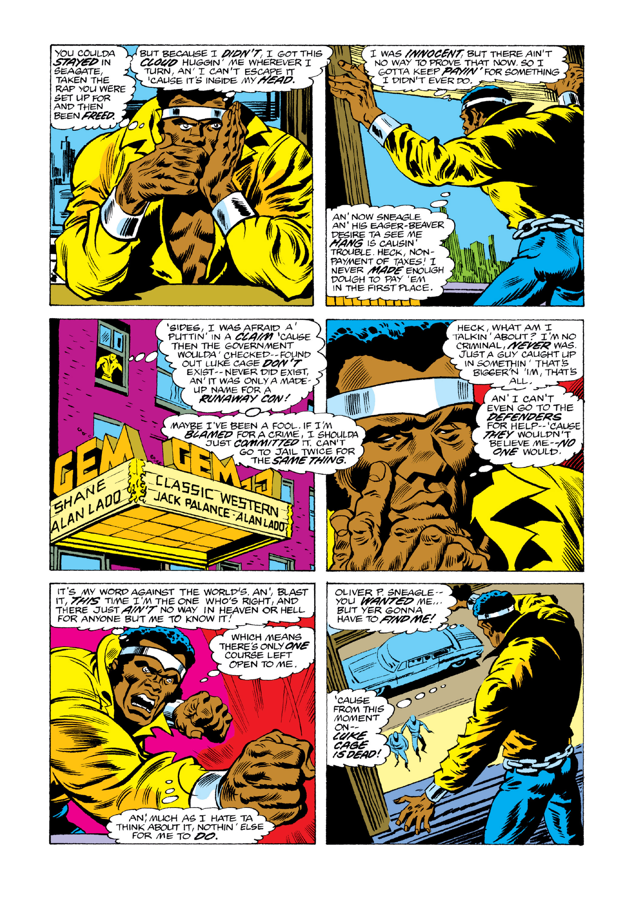 Read online Marvel Masterworks: Luke Cage, Power Man comic -  Issue # TPB 3 (Part 3) - 33