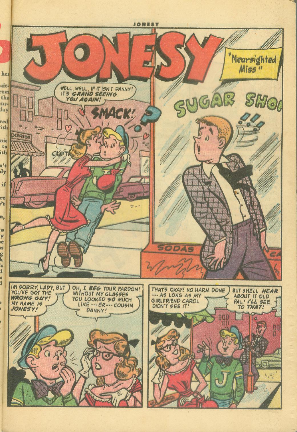 Read online Jonesy (1953) comic -  Issue #7 - 29