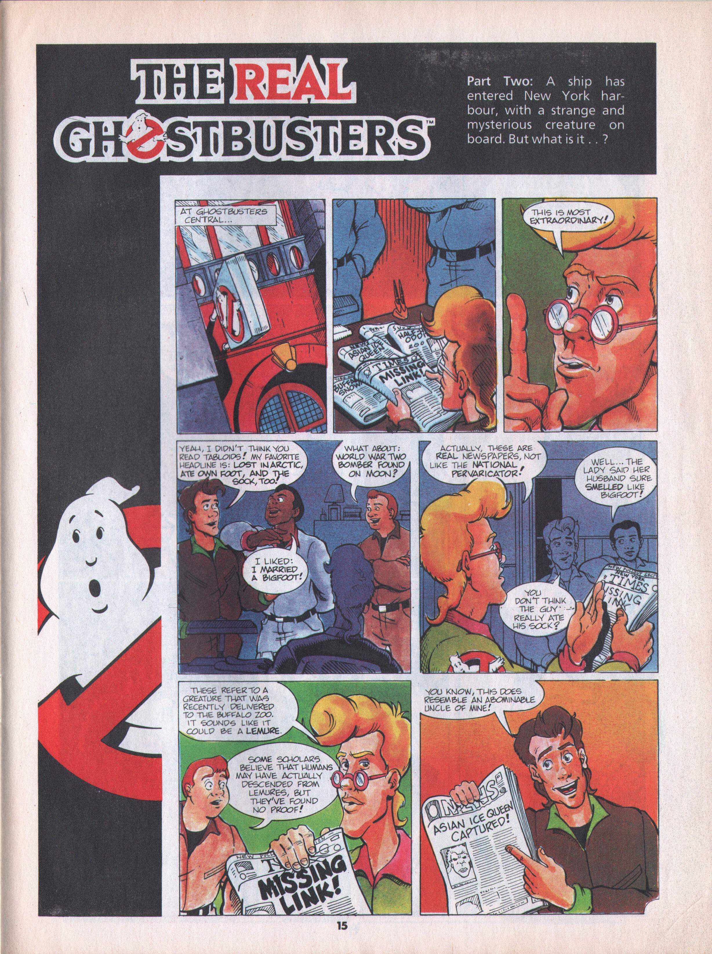Read online The Real Ghostbusters comic -  Issue #143 - 7