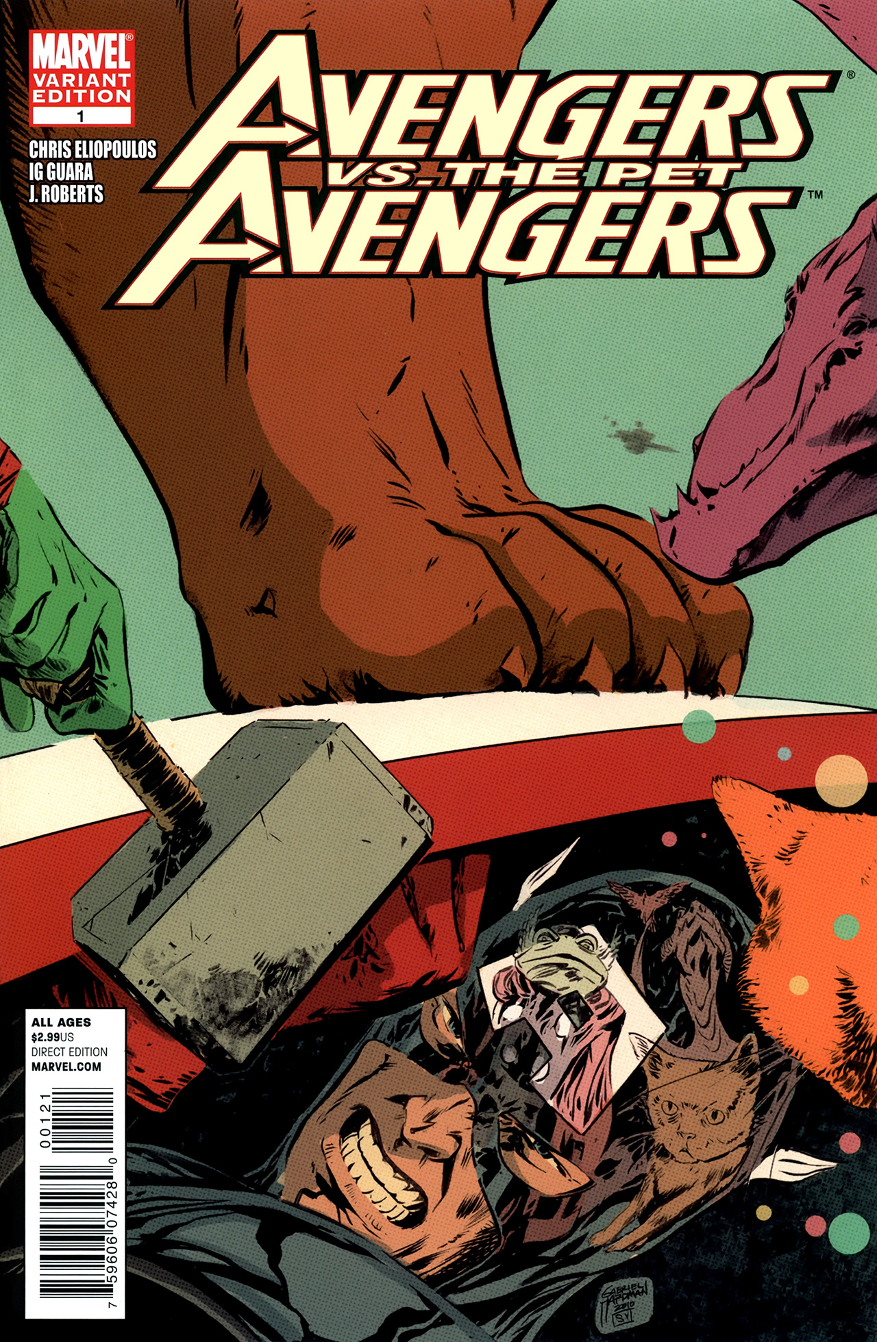 Read online Avengers vs. Pet Avengers comic -  Issue #1 - 2