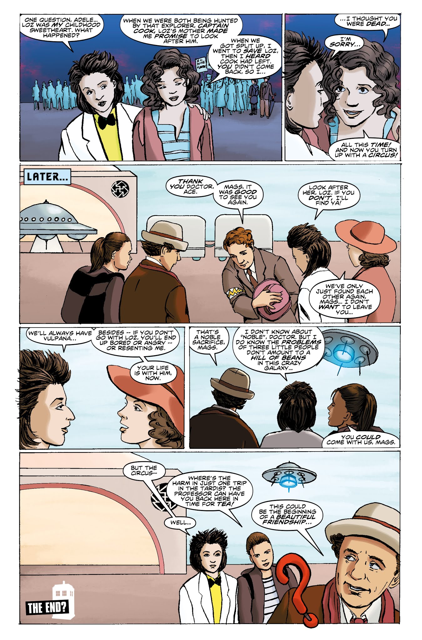Read online Doctor Who: The Seventh Doctor: Operation Volcano comic -  Issue #3 - 31