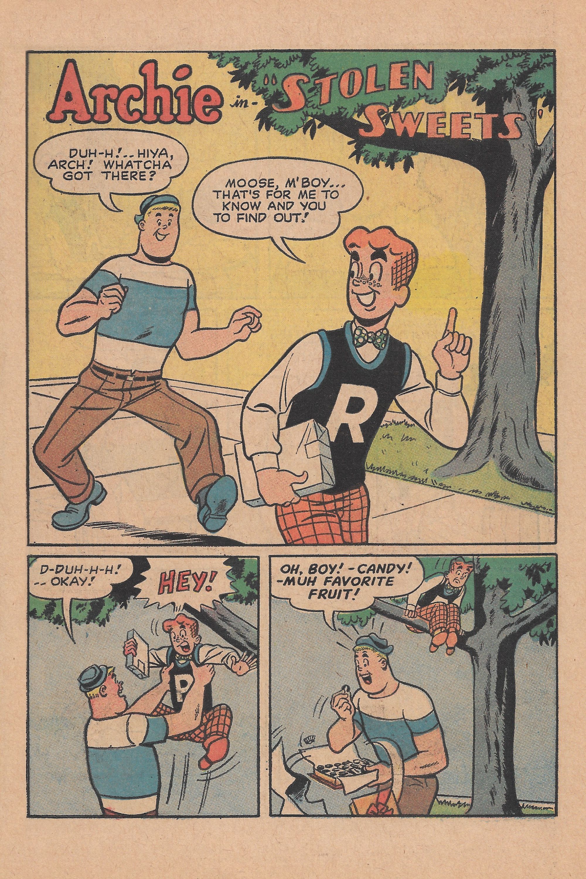 Read online Archie Giant Series Magazine comic -  Issue #151 - 19