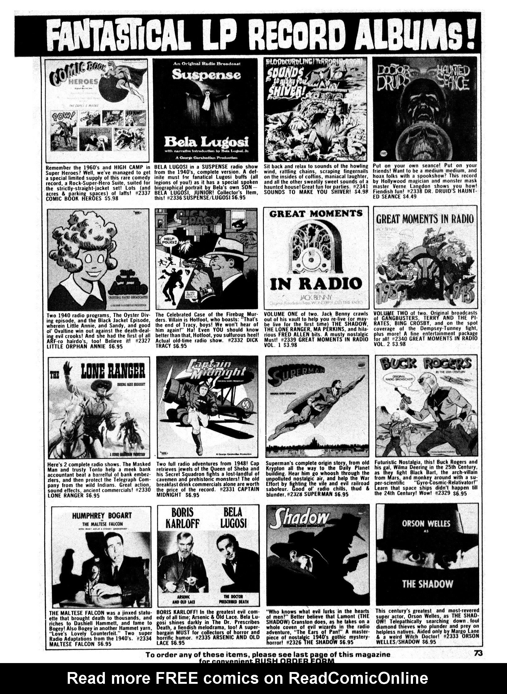 Read online Vampirella (1969) comic -  Issue #39 - 73