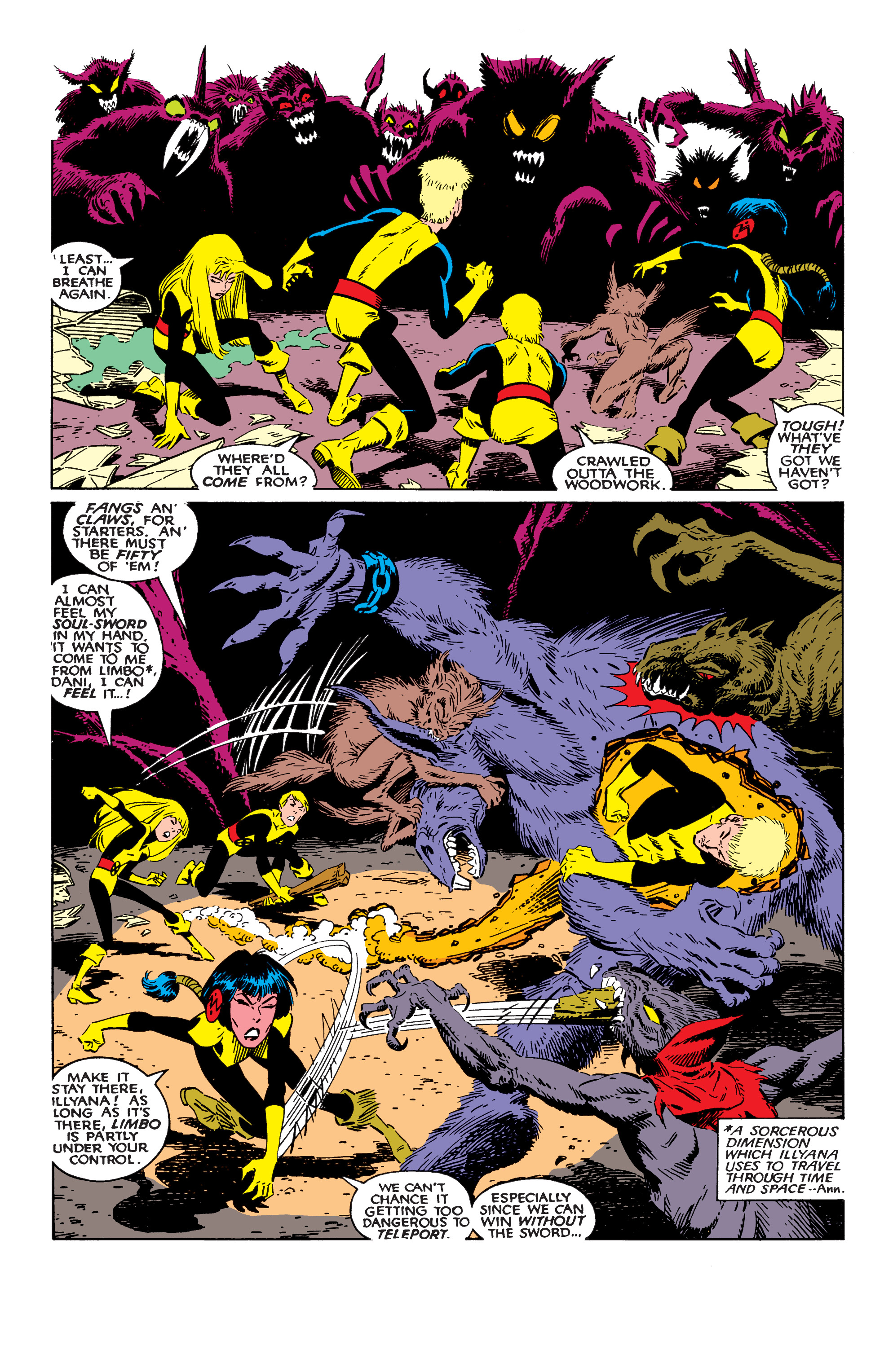 Read online X-Men Milestones: Fall of the Mutants comic -  Issue # TPB (Part 2) - 35