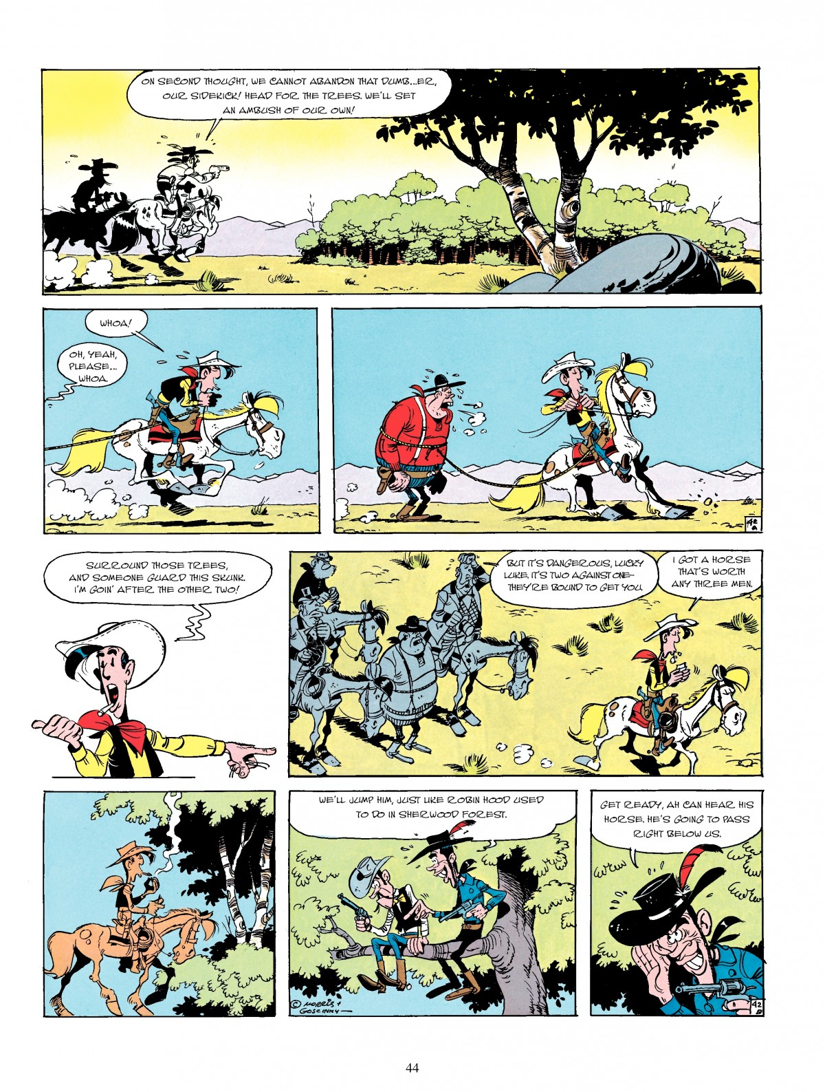 Read online A Lucky Luke Adventure comic -  Issue #4 - 46