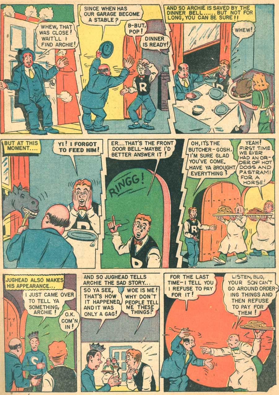 Read online Pep Comics comic -  Issue #34 - 59