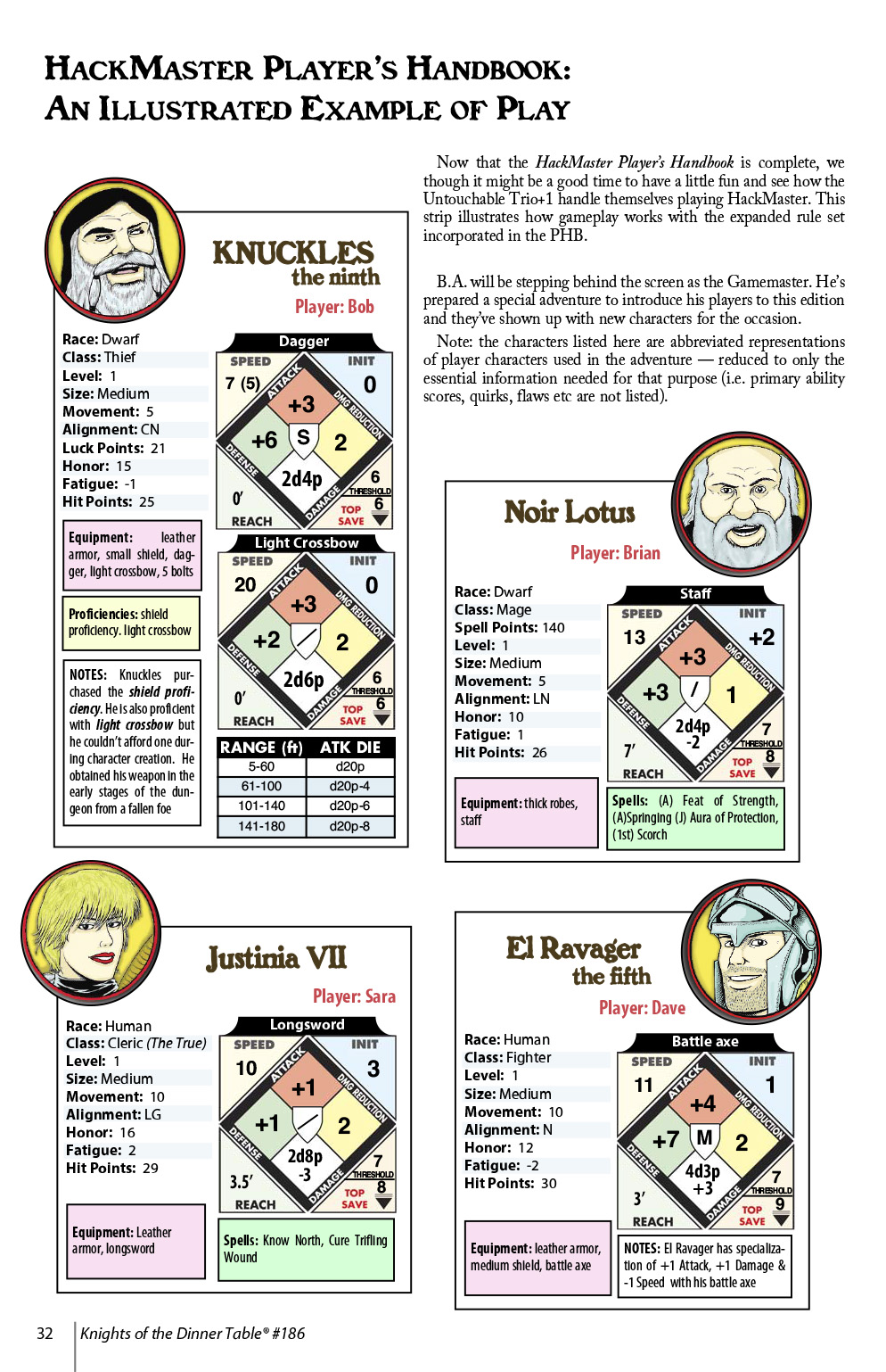 Read online Knights of the Dinner Table comic -  Issue #186 - 34