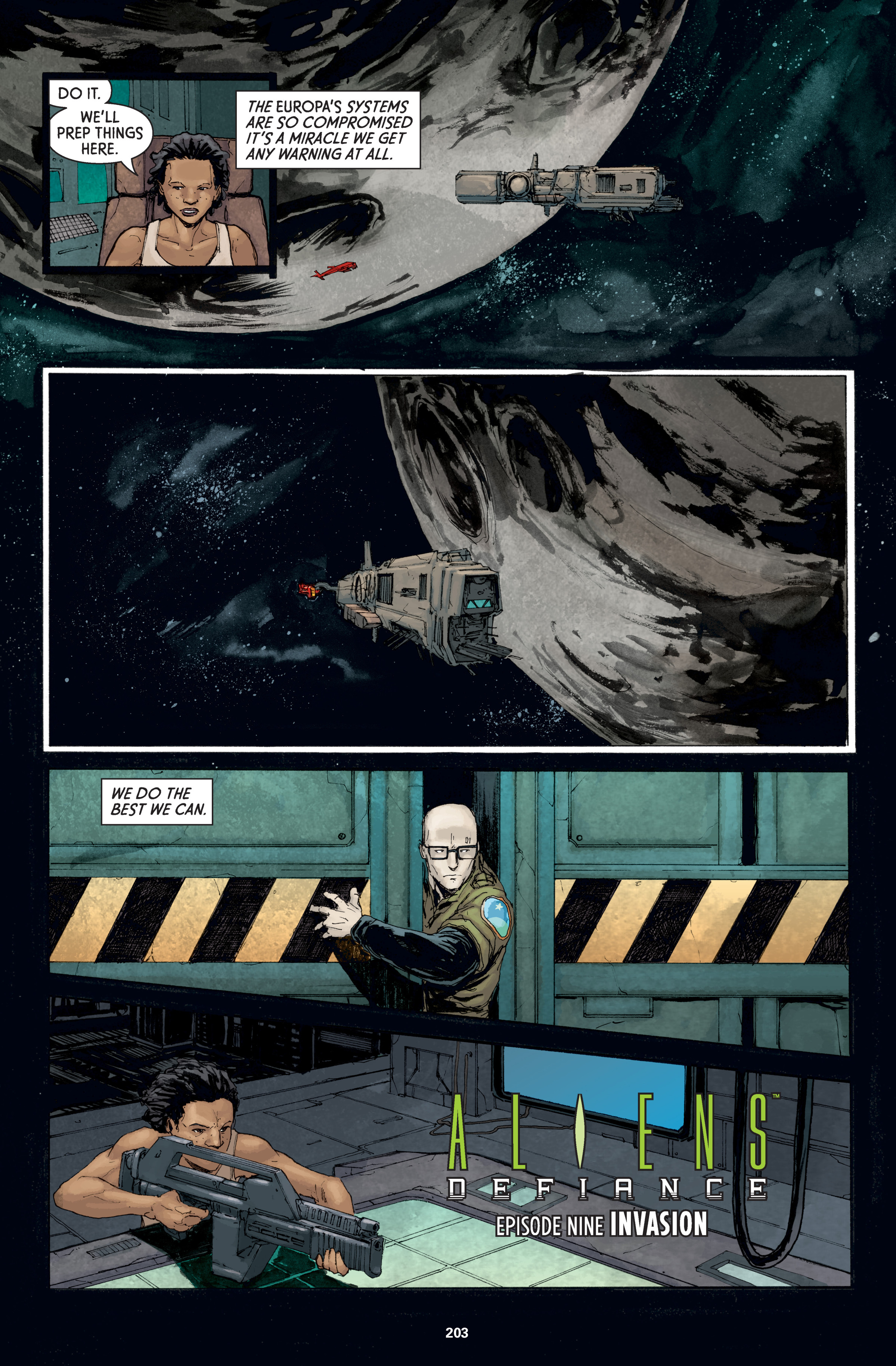 Read online Aliens: Defiance Library Edition comic -  Issue # TPB (Part 3) - 3