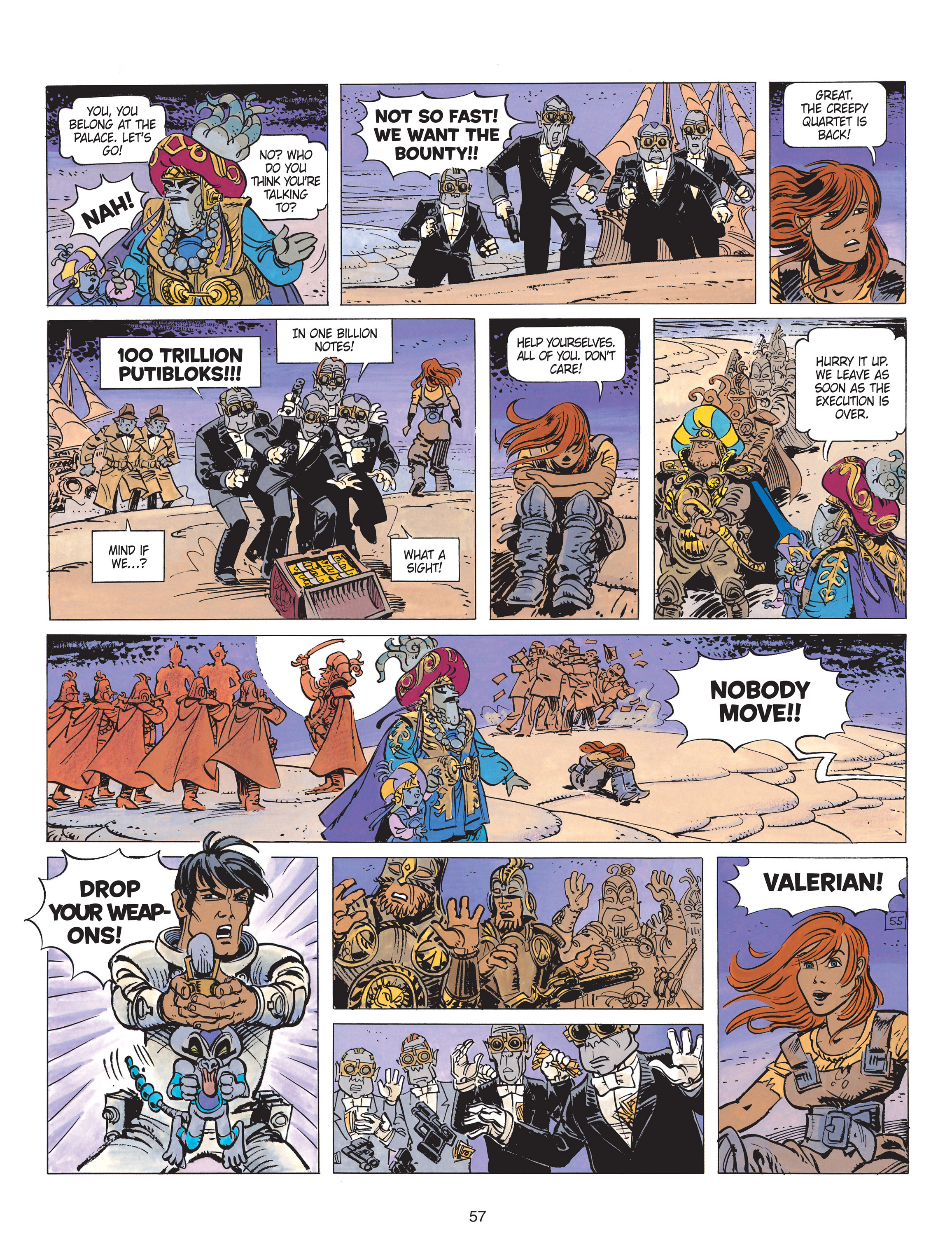 Read online Valerian and Laureline comic -  Issue #16 - 57
