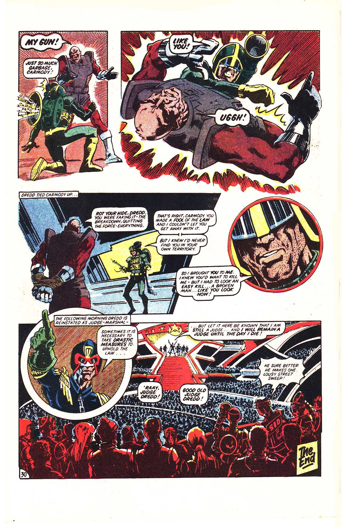 Read online Judge Dredd: The Early Cases comic -  Issue #5 - 32